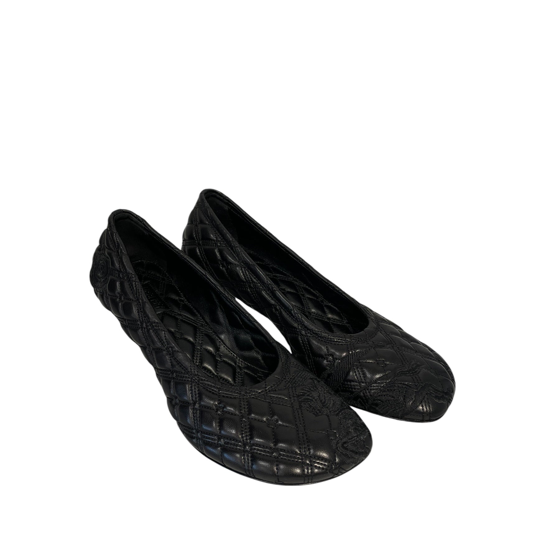 BURBERRY/Heels/EU 37/BLK/BURBERRY HEELS BLK