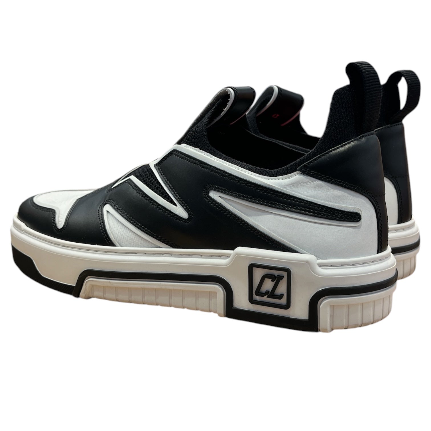 Christian Louboutin/Low-Sneakers/US 10/WHT/3 Side sole spikes view 2