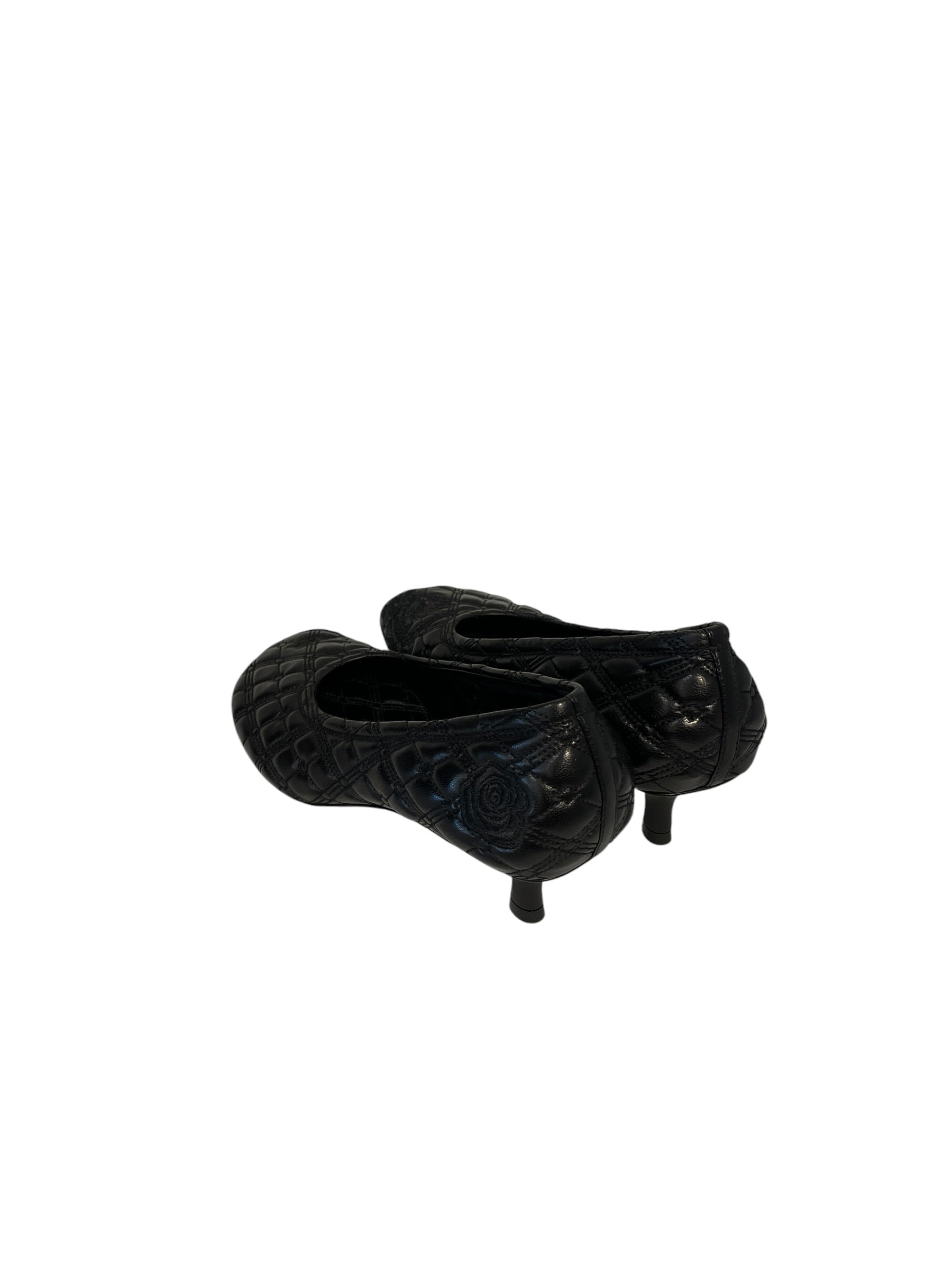 BURBERRY/Heels/EU 37/BLK/BURBERRY HEELS BLK view 2