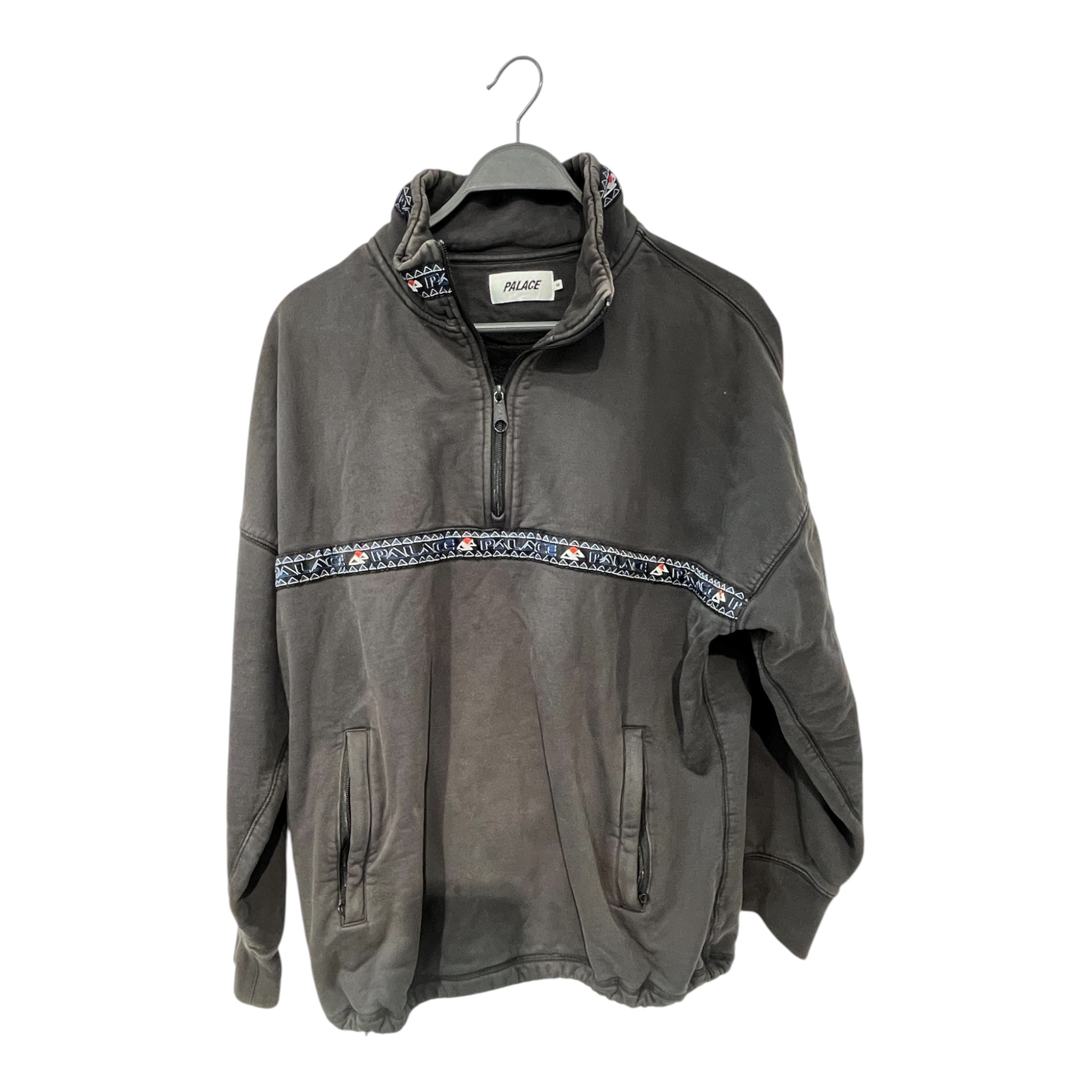 PALACE/Fleece Jkt/M/Cotton/GRY/love palace view 1