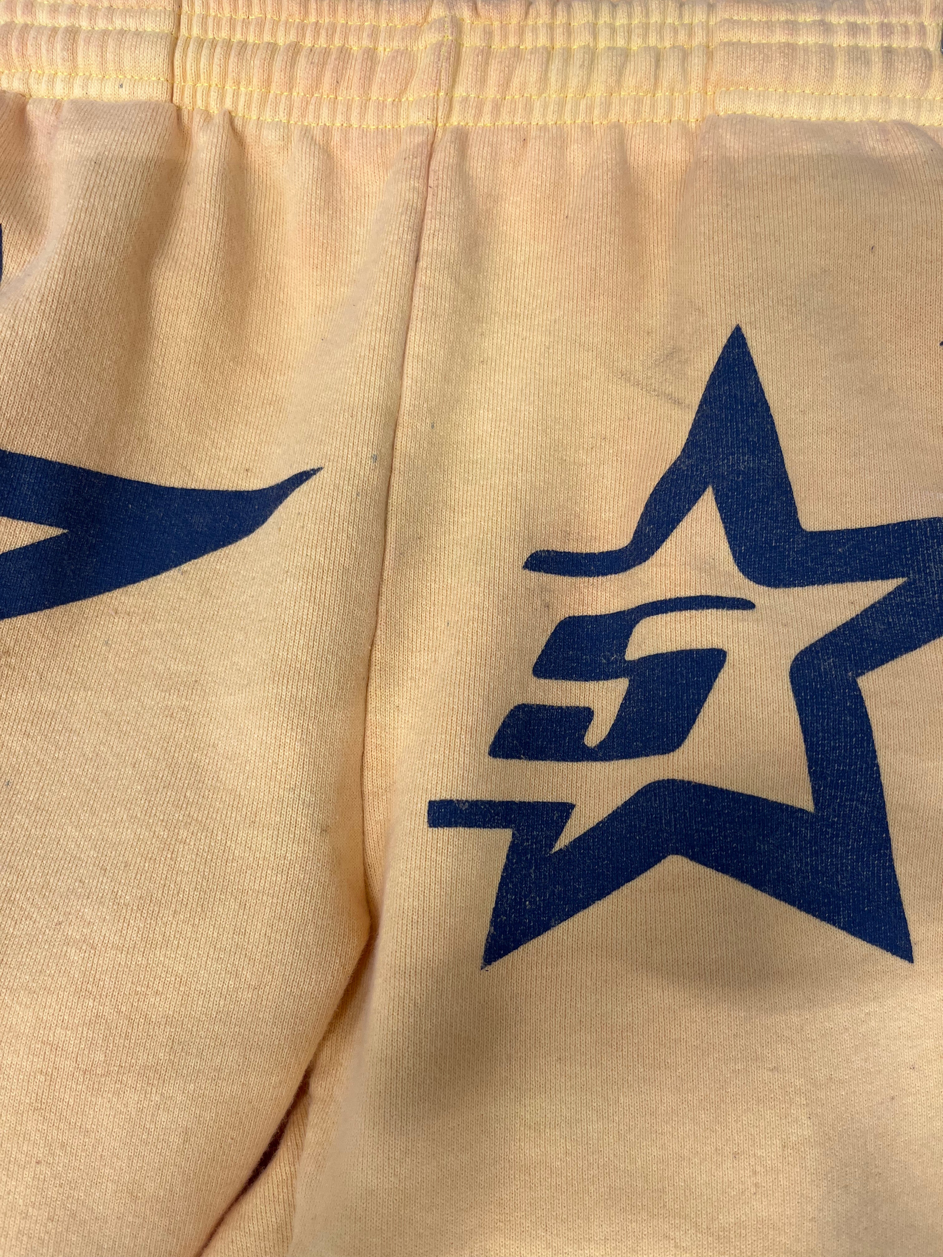 Sp5der/Bottoms/S/Cotton/YEL/NAVY STAR LOGO view 5