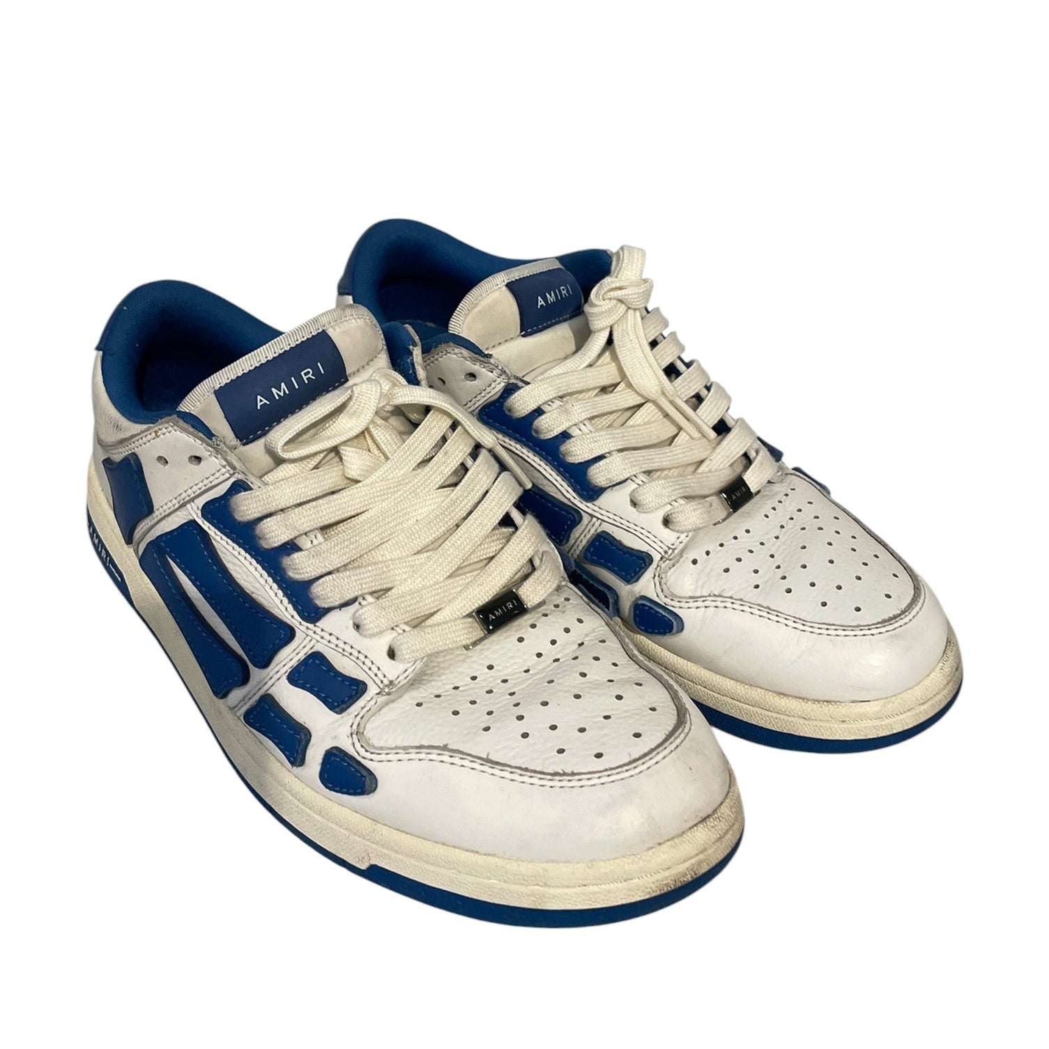 AMIRI/Low-Sneakers/US 10/BLU/BLU LOW TOP SKELETON view 1