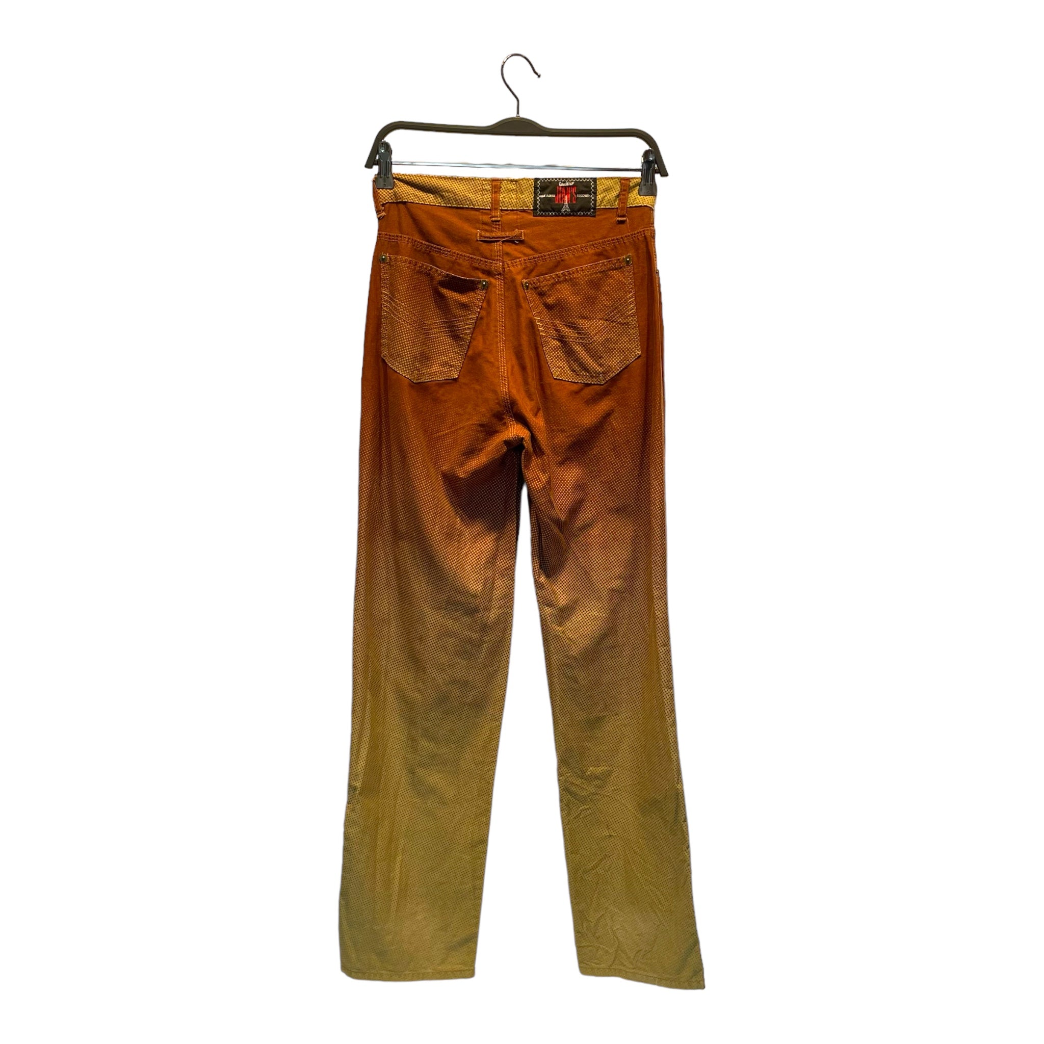 Jean Paul Gaultier/Straight Pants/40/All Over Print/Cotton/KHK/DOT view 2