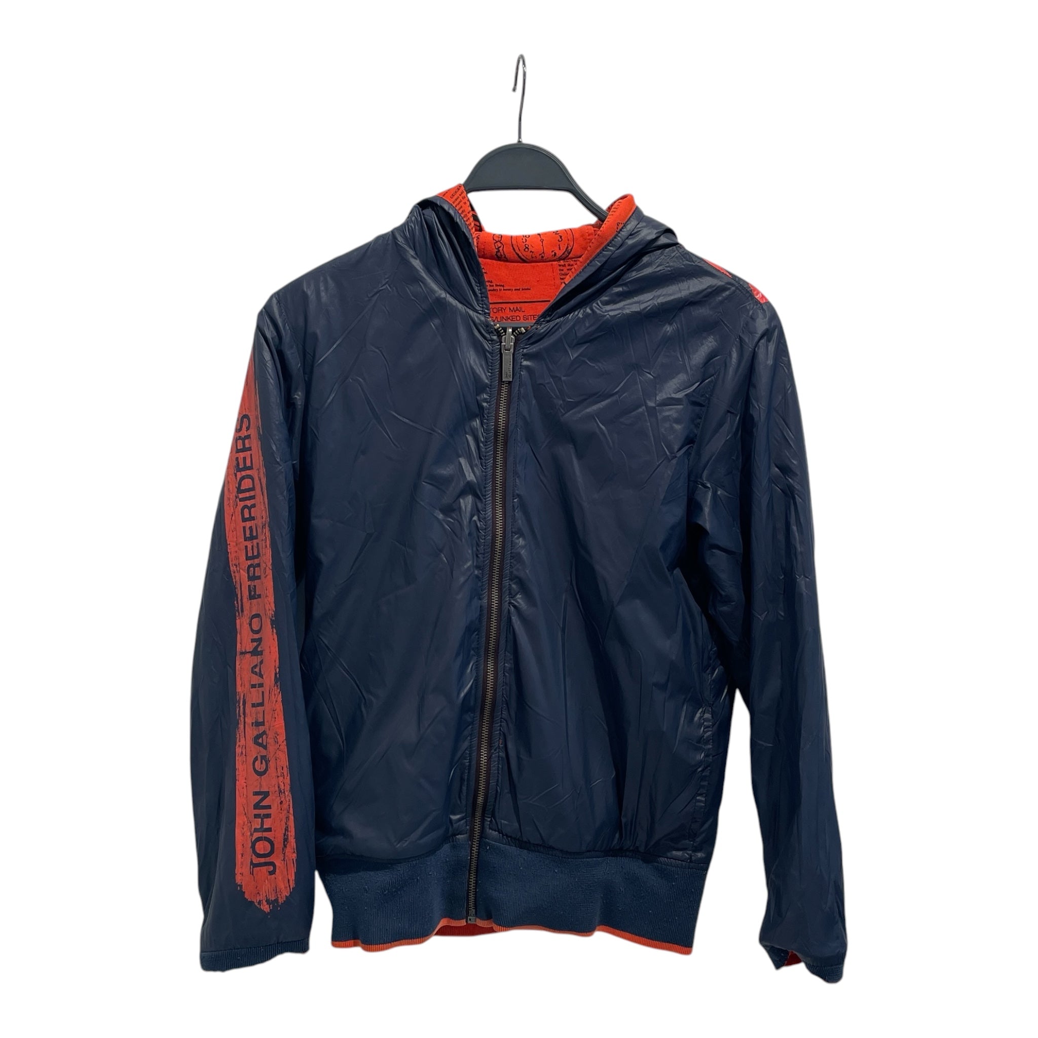 John Galliano/Zip Up Hoodie/14/All Over Print/Cotton/ORN/GAZETTE HOODIE view 3