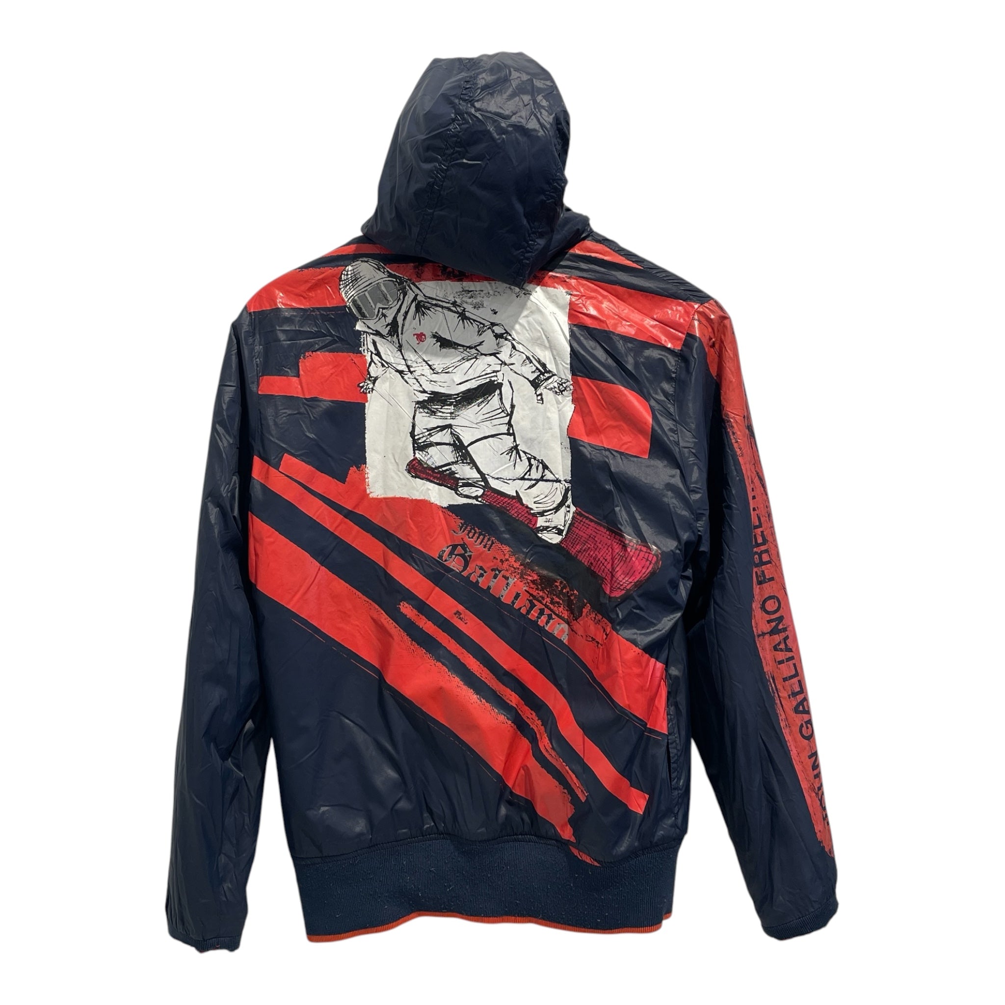 John Galliano/Zip Up Hoodie/14/All Over Print/Cotton/ORN/GAZETTE HOODIE view 4