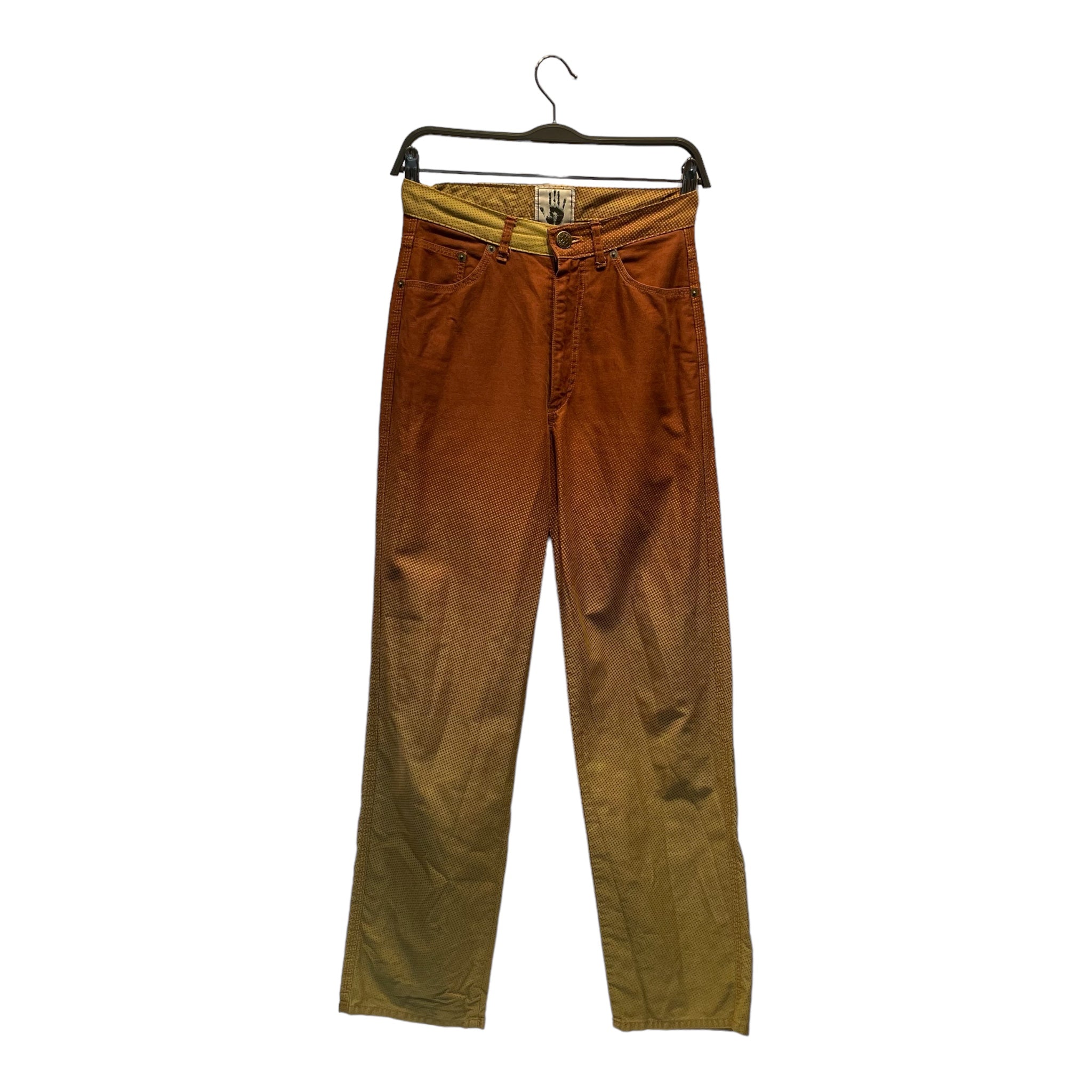 Jean Paul Gaultier/Straight Pants/40/All Over Print/Cotton/KHK/DOT view 1
