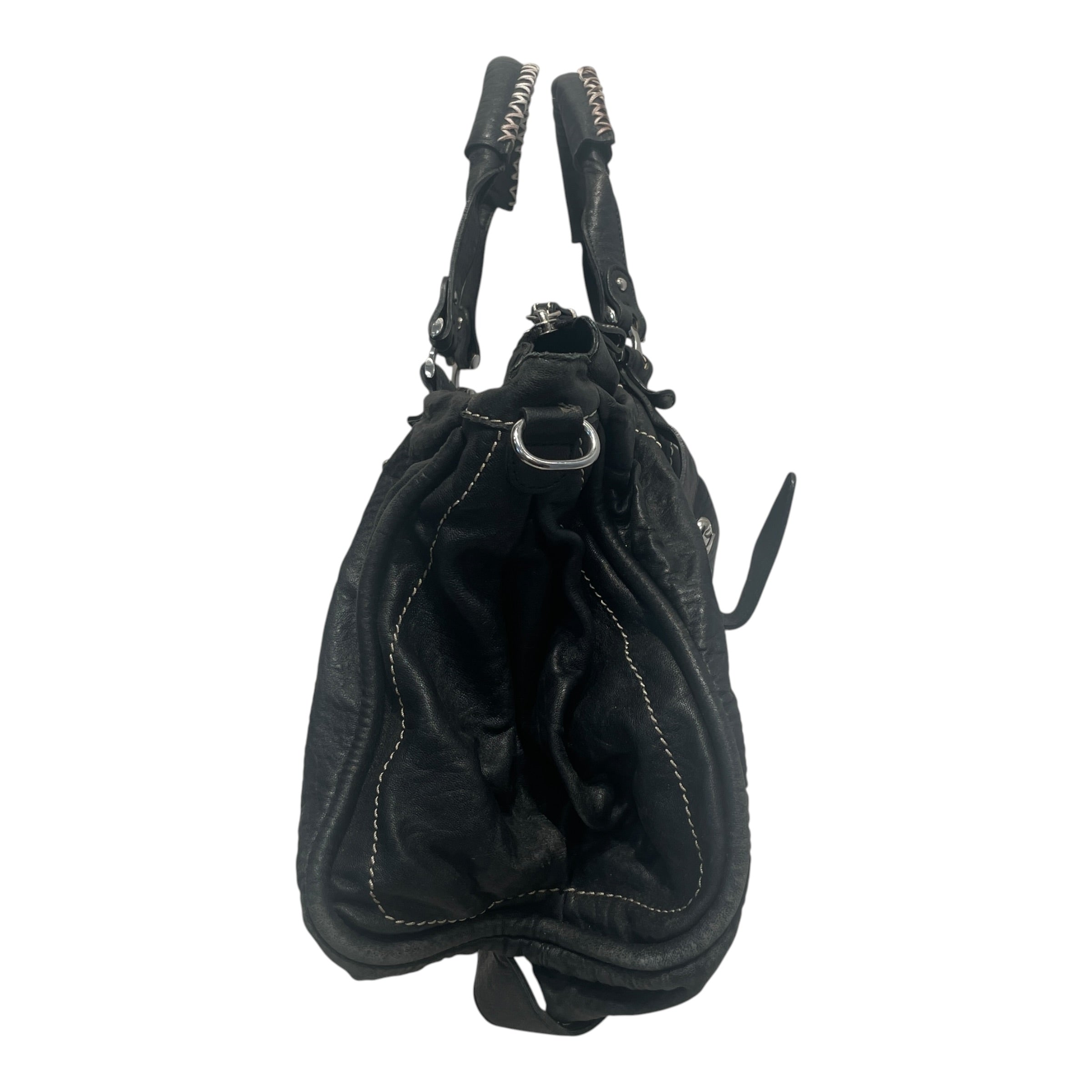TRUE RELIGION/Tote Bag/Leather/BLK/Stella Weekender Bag view 2