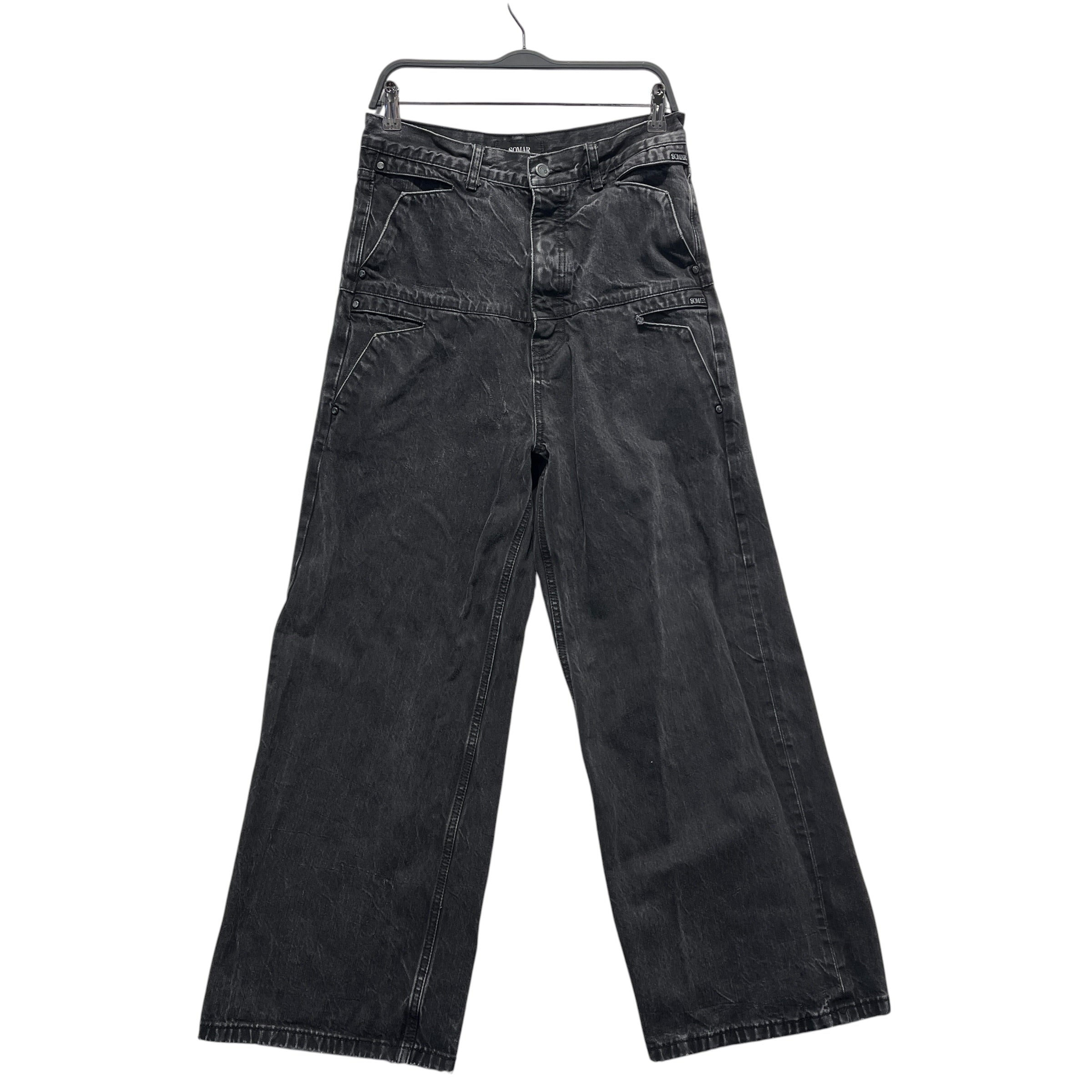 SOMAR/Pants/30/Denim/BLK/SOMAR LAG DENIM RAW+RAW view 1
