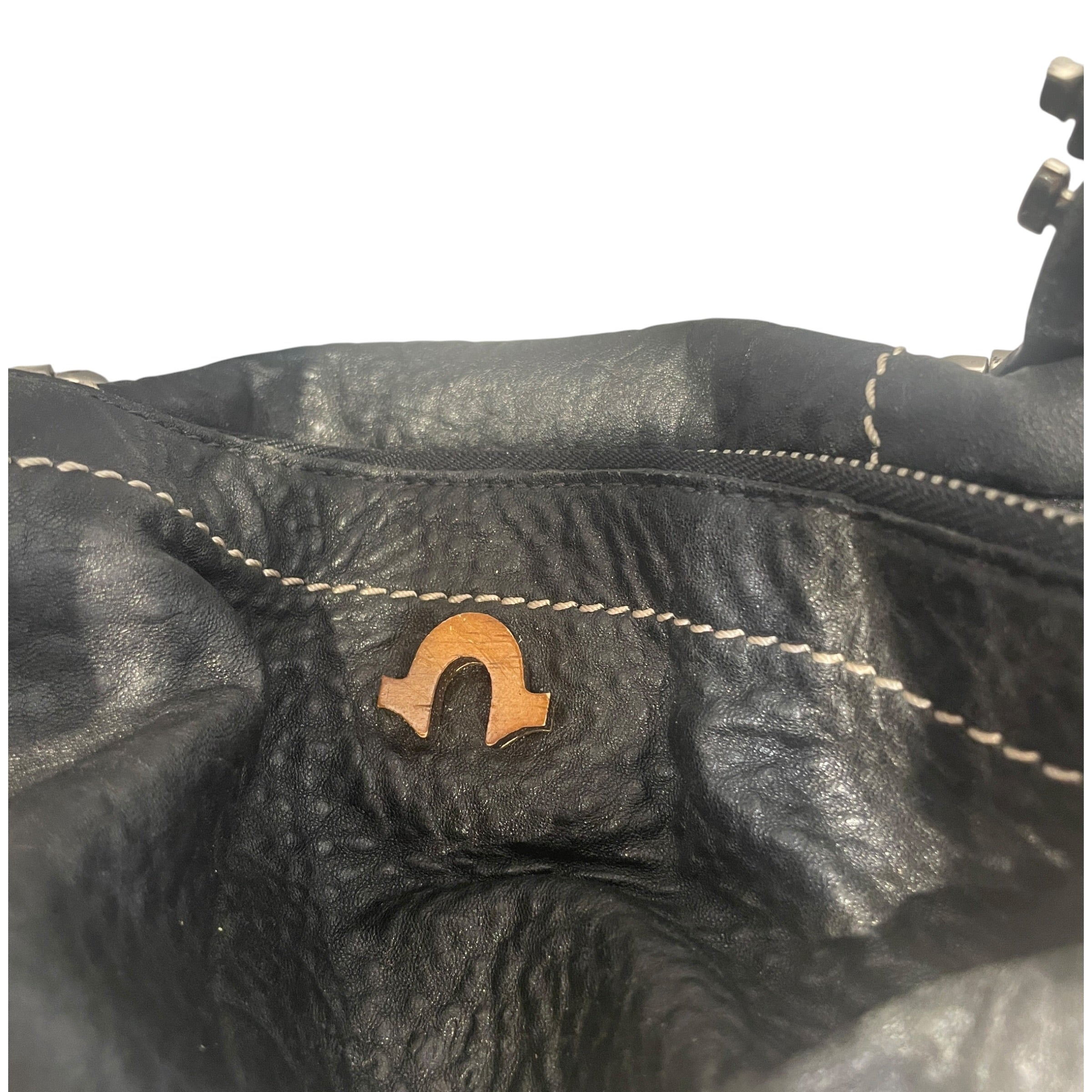 TRUE RELIGION/Tote Bag/Leather/BLK/Stella Weekender Bag view 5