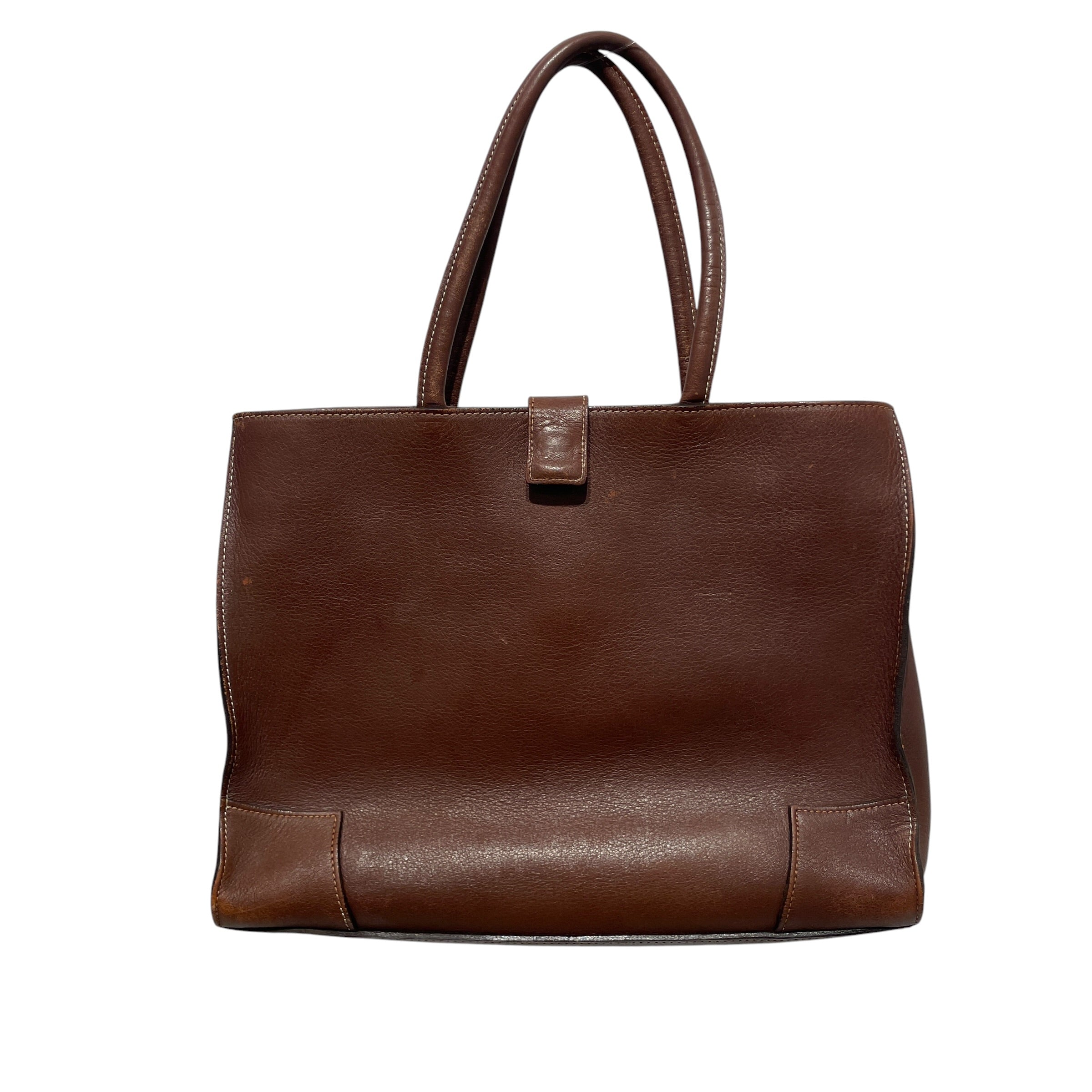 Vivienne Westwood/Tote Bag/Leather/BRW/ view 2