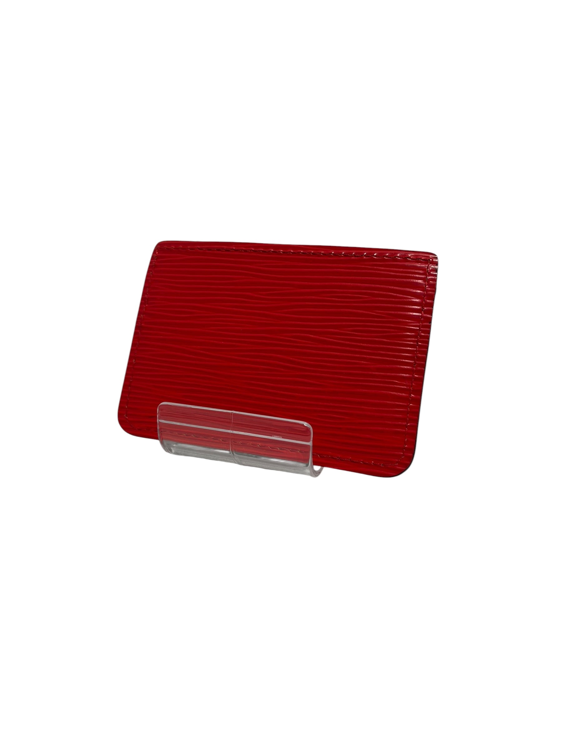 LOUIS VUITTON/Wallet/Leather/RED/ view 2