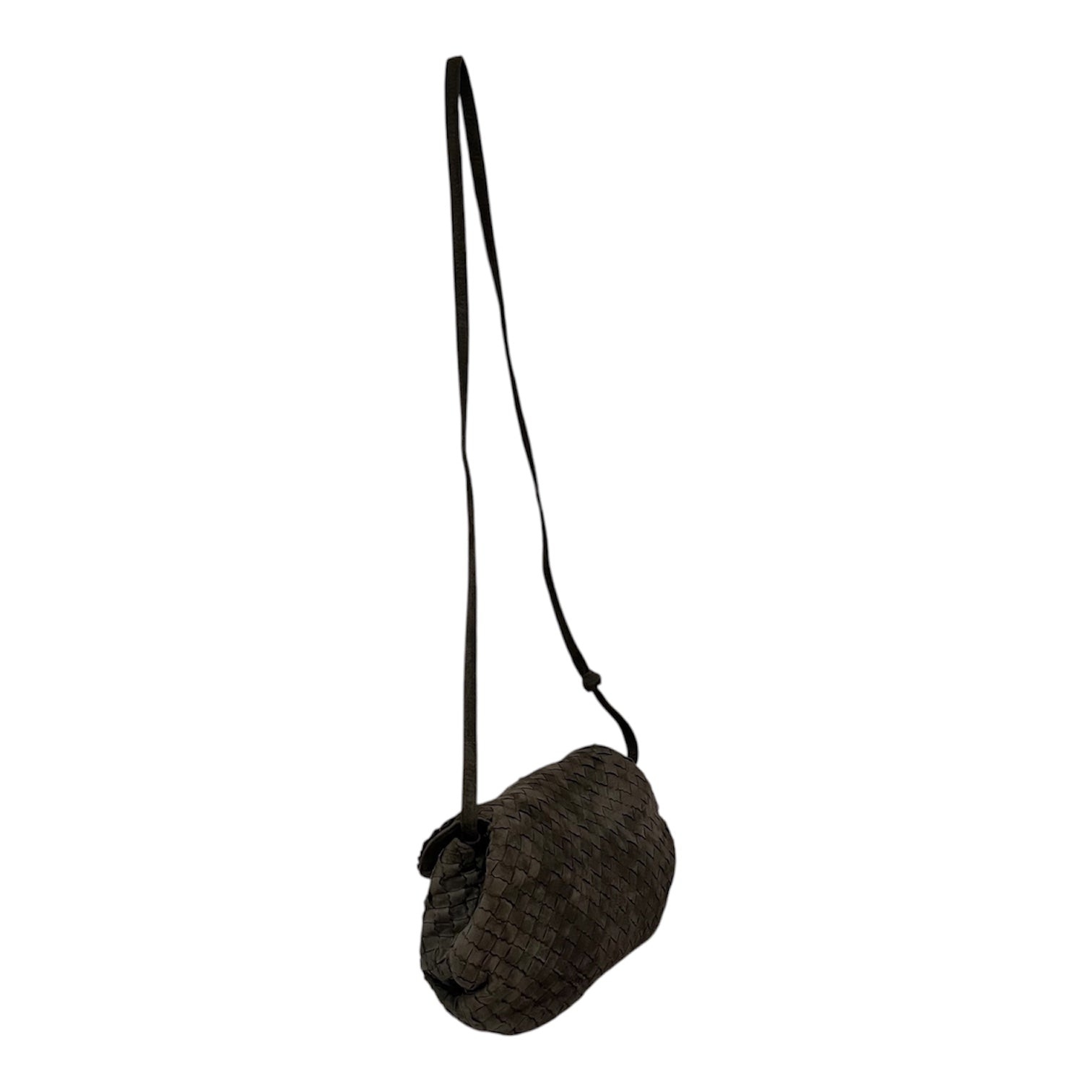 BOTTEGA VENETA/Cross Body Bag/Cotton/GRY/intrecciato view 3