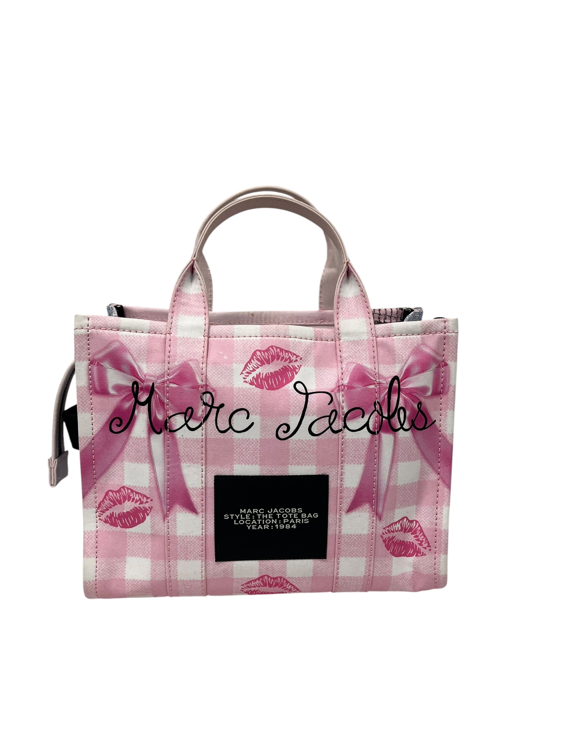 MARC JACOBS/Bag/All Over Print/Cotton/PNK/THE PARIS BAG TOTE view 2