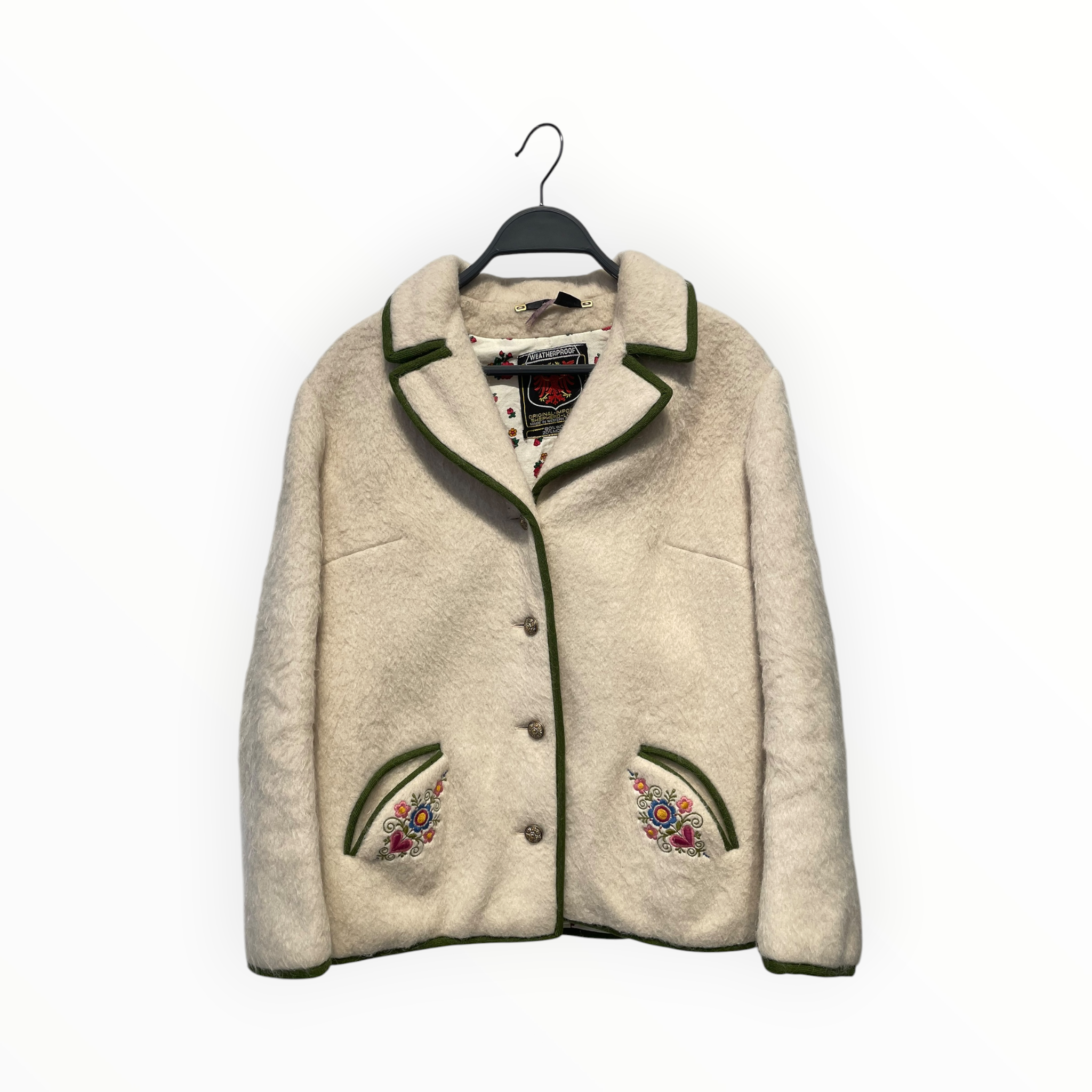 WEATHERPROOF/Jacket/FREE/Wool/CRM/VINTAGE W/ EMBROIDERY view 1