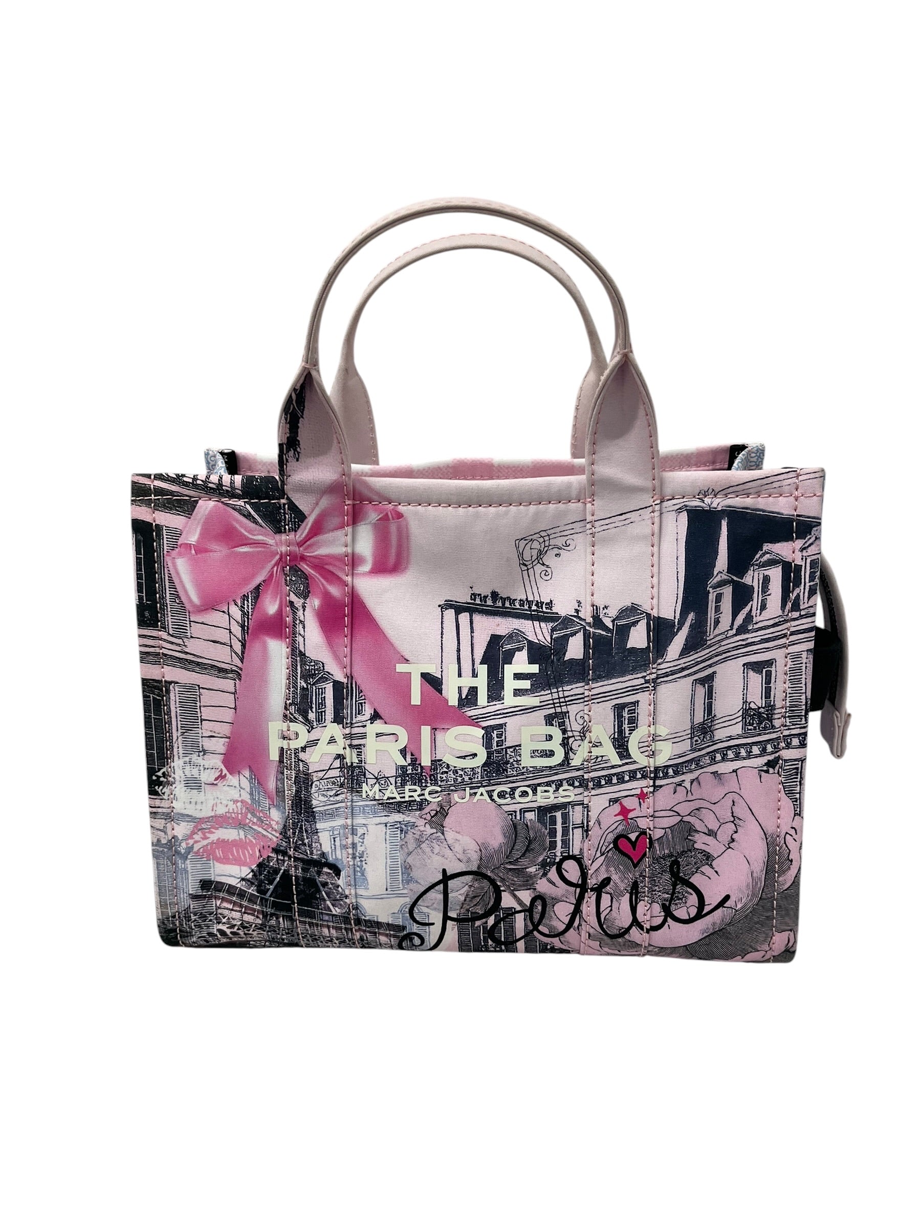 MARC JACOBS/Bag/All Over Print/Cotton/PNK/THE PARIS BAG TOTE view 1