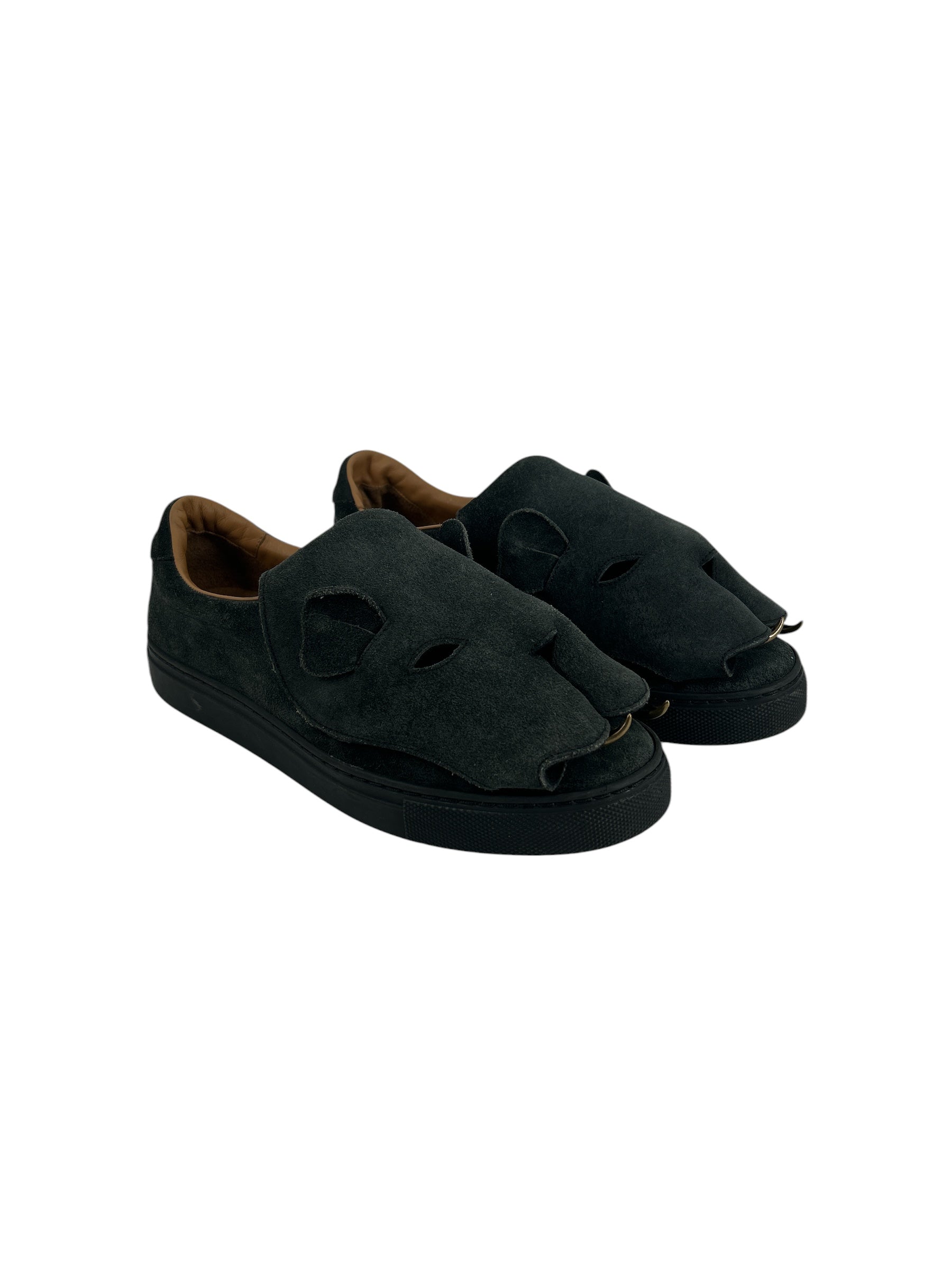 Vivienne Westwood/Shoes/EU 40/Suede/GRY/ANIMAL, FANGS view 1