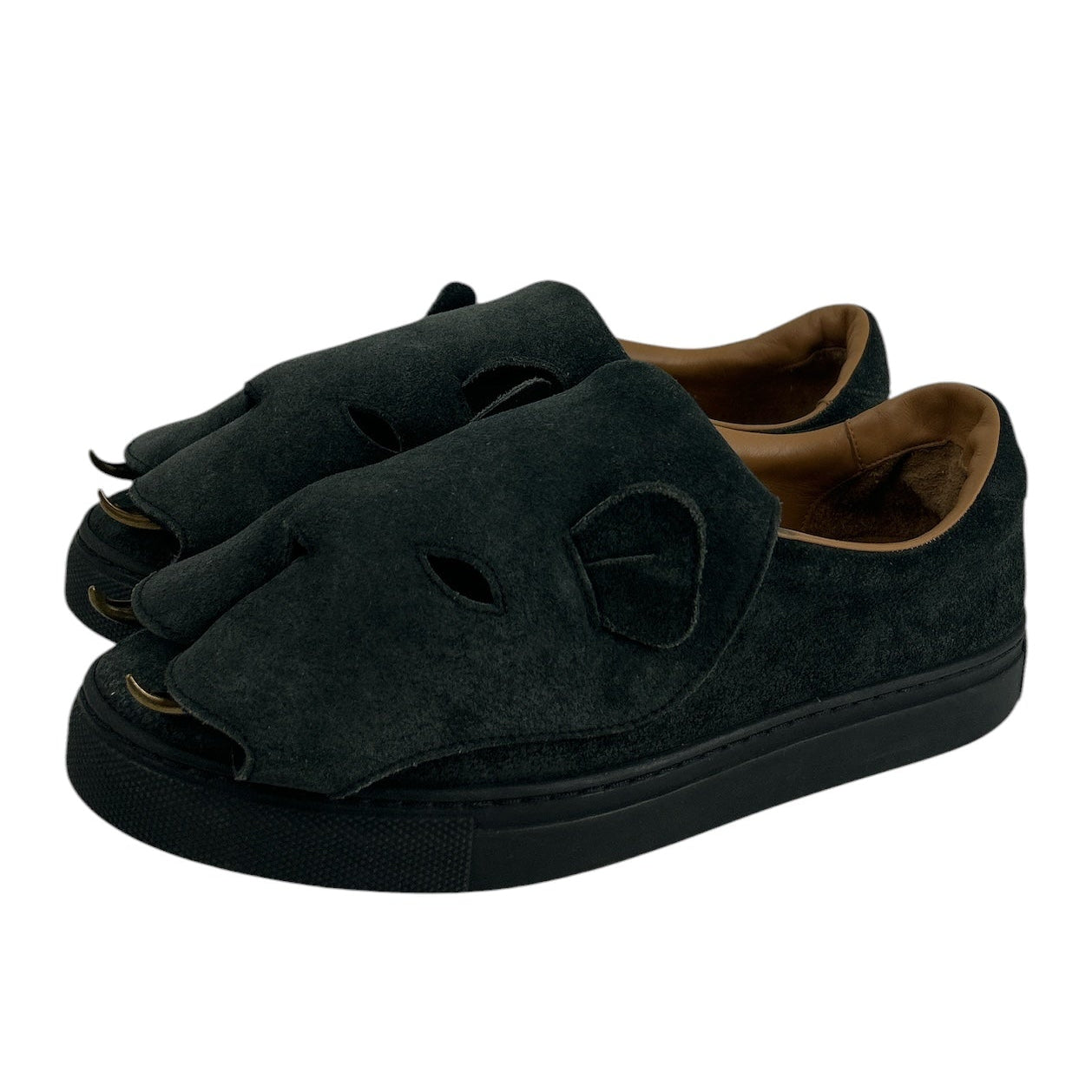 Vivienne Westwood/Shoes/EU 40/Suede/GRY/ANIMAL, FANGS view 2