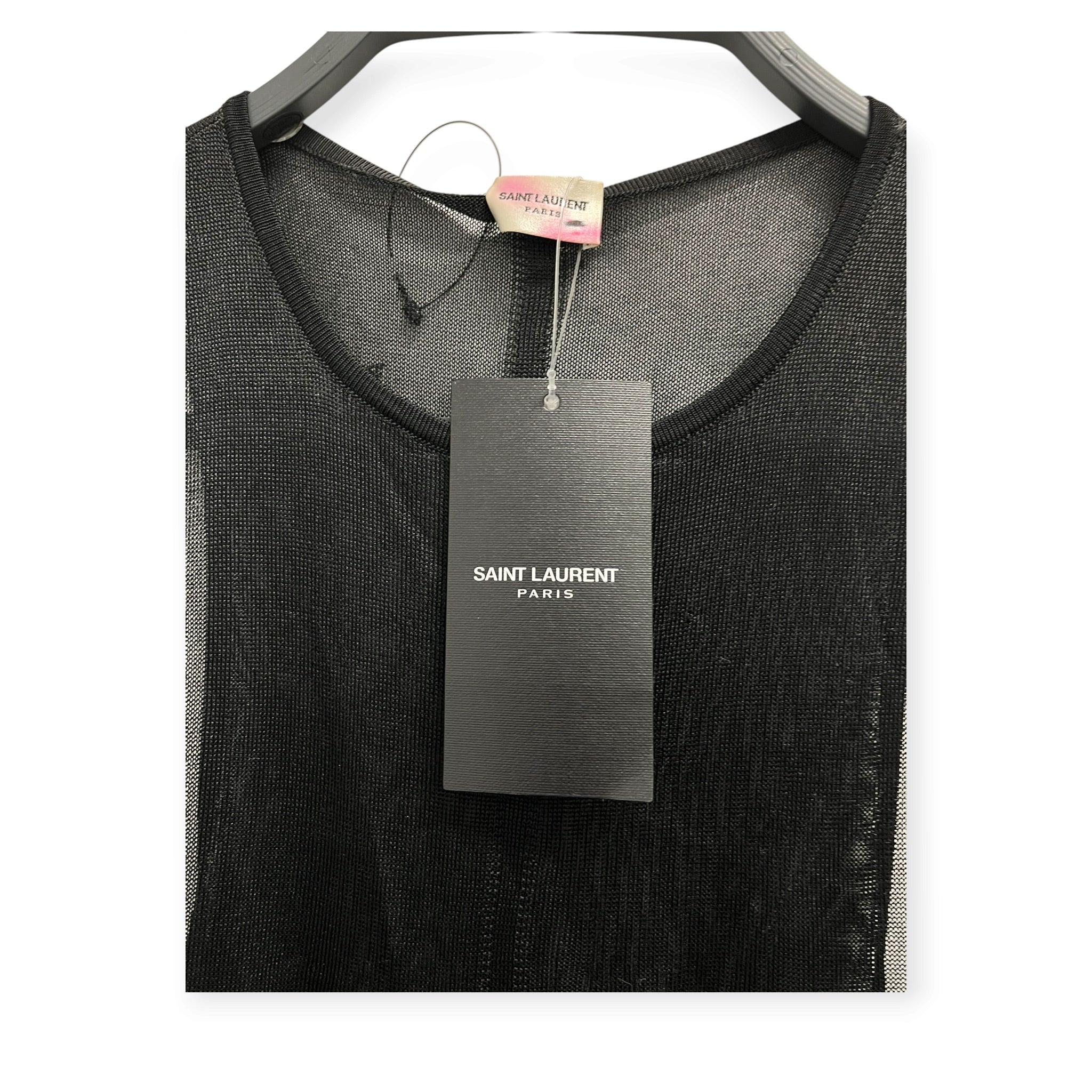 SAINT LAURENT/Dress/S/Rayon/BLK/Maxi Length/BNWT NIOR VISCOSE DRESS view 4