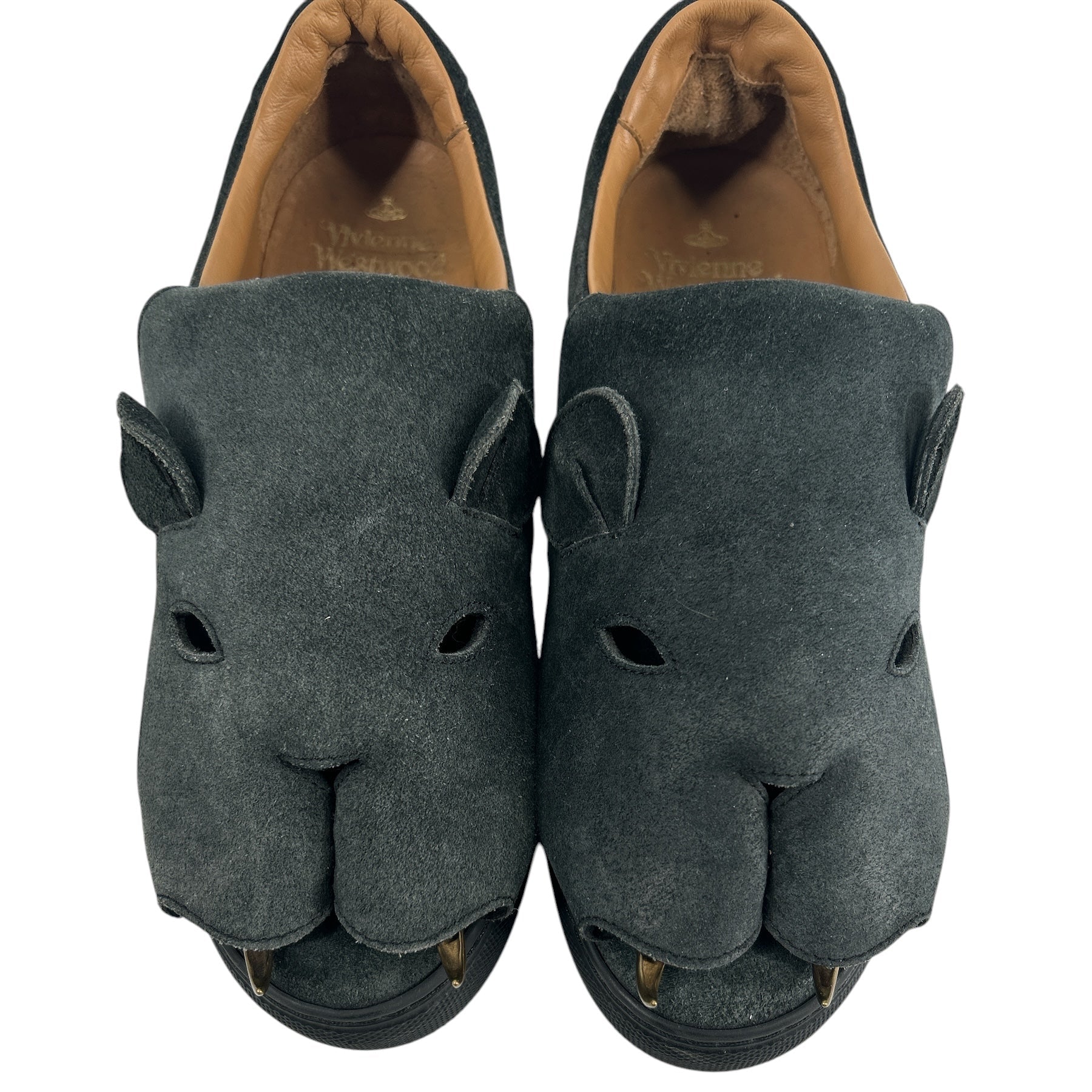 Vivienne Westwood/Shoes/EU 40/Suede/GRY/ANIMAL, FANGS view 4