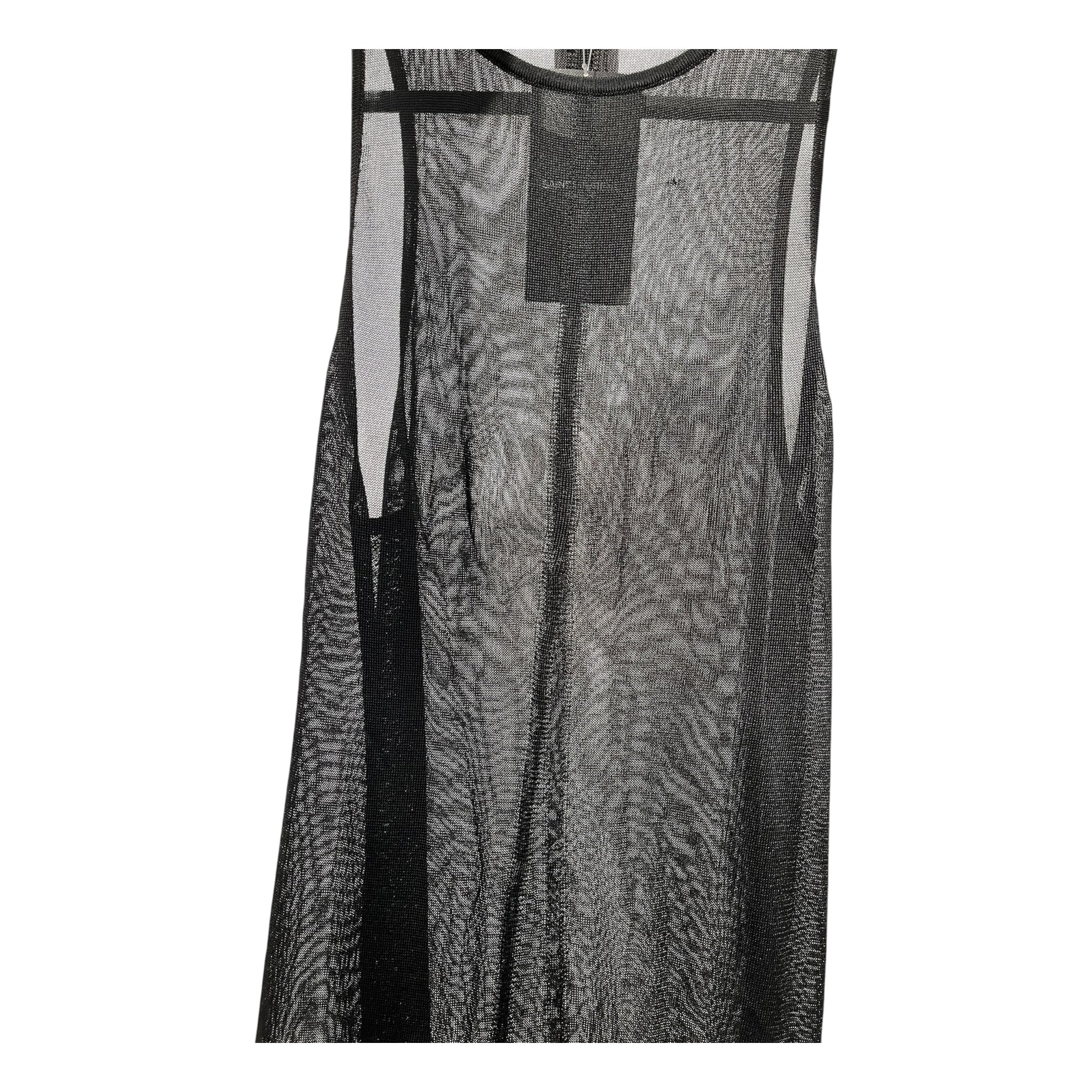 SAINT LAURENT/Dress/S/Rayon/BLK/Maxi Length/BNWT NIOR VISCOSE DRESS view 3