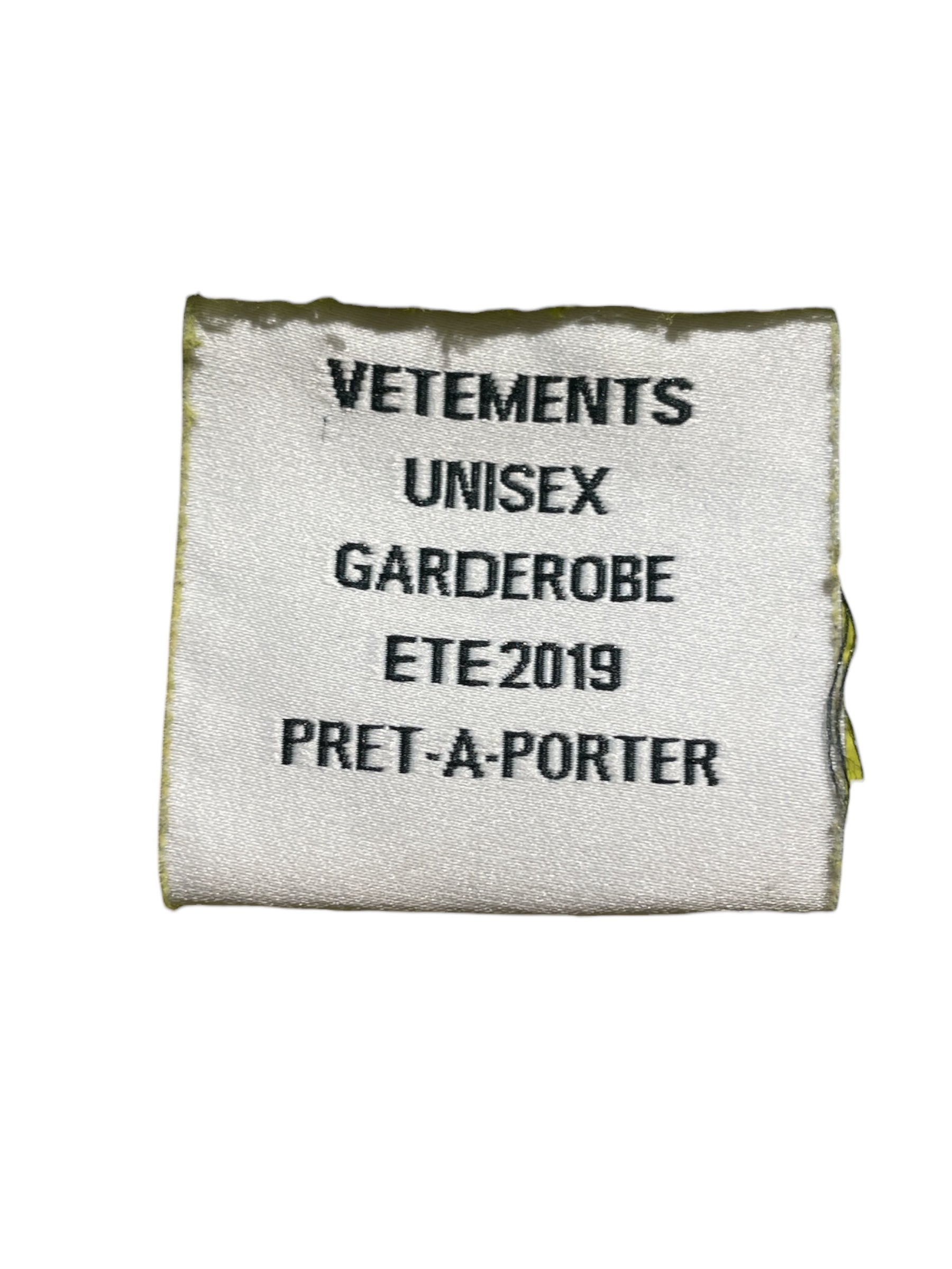 VETEMENTS/Hoodie/M/Graphic/Cotton/GRN/ view 3