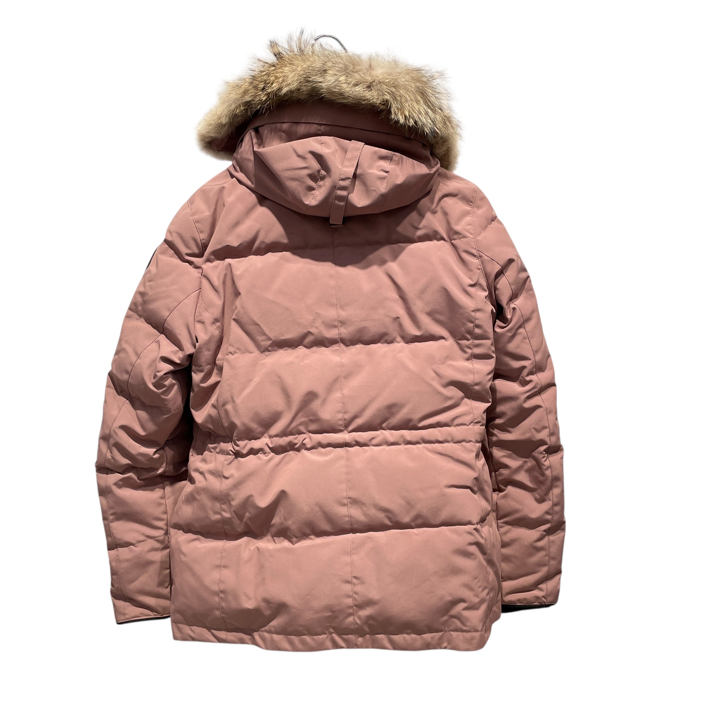 CANADA GOOSE/Puffer Jkt/XL/Nylon/PNK/mute pink with fur trim hood view 2