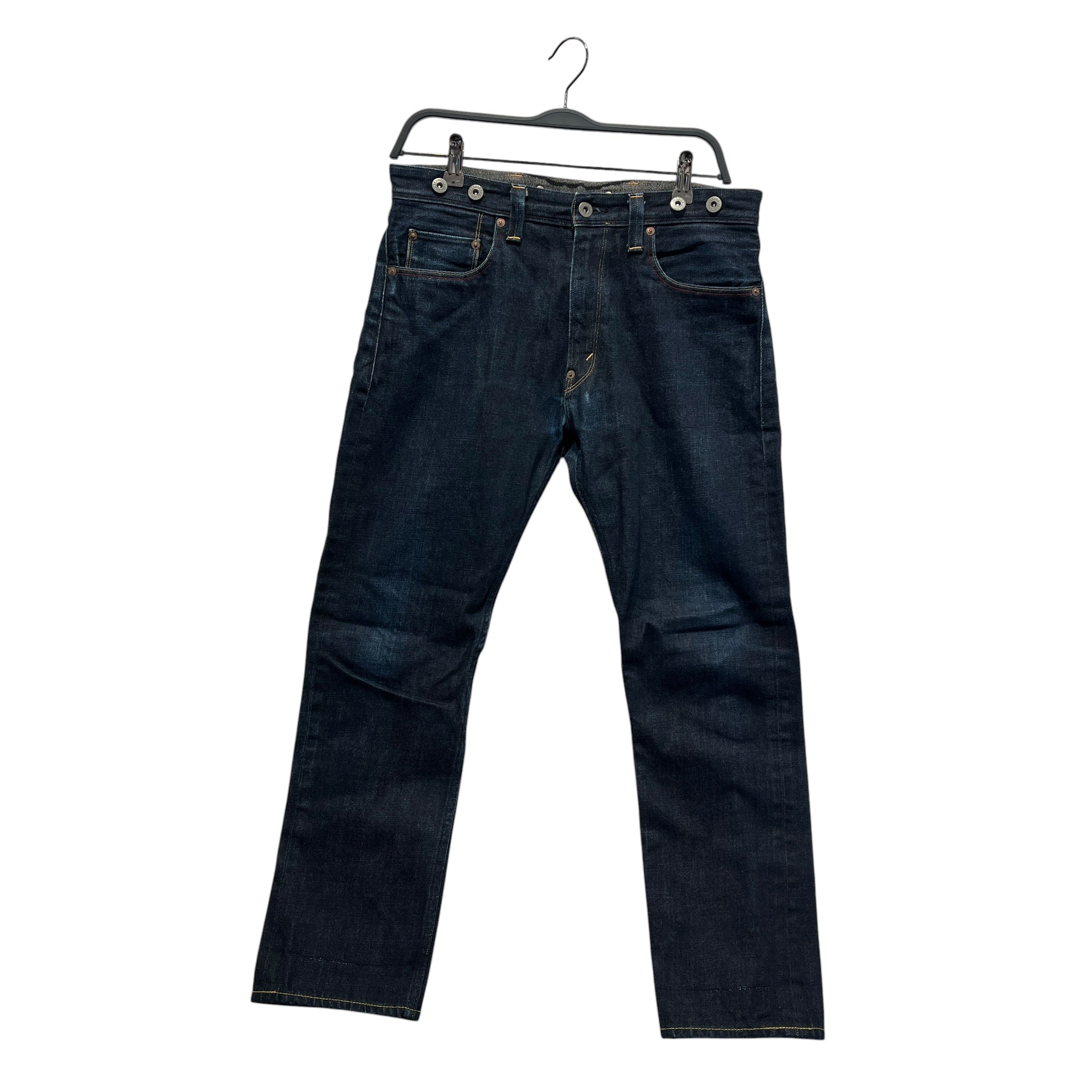 Levi's/JUNYA WATANABE COMME des GARCONS/Skinny Pants/S/Denim/IDG/Ankle/back buckle contrast stitch view 1