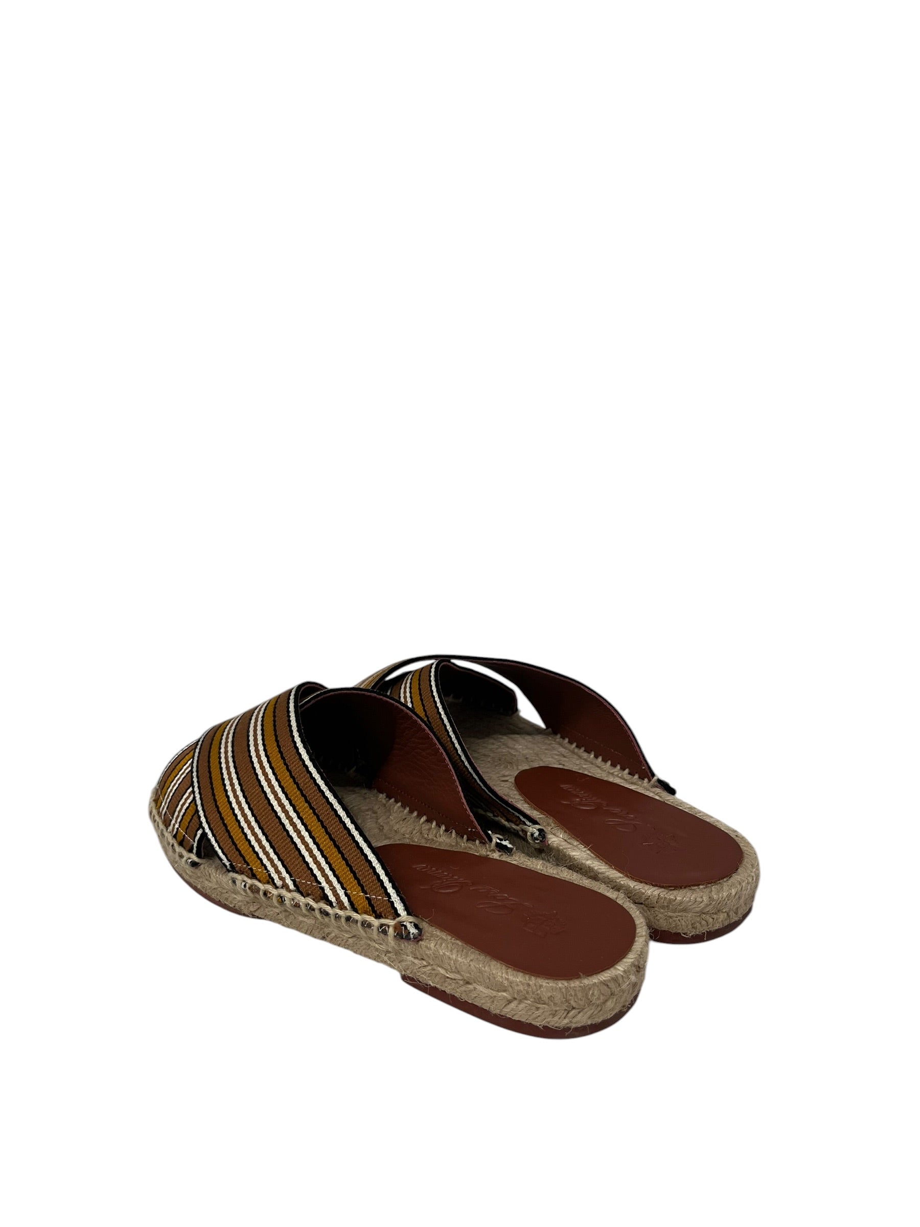 Loro Piana/Sandals/EU 36/Stripe/Nylon/BEG/ view 2