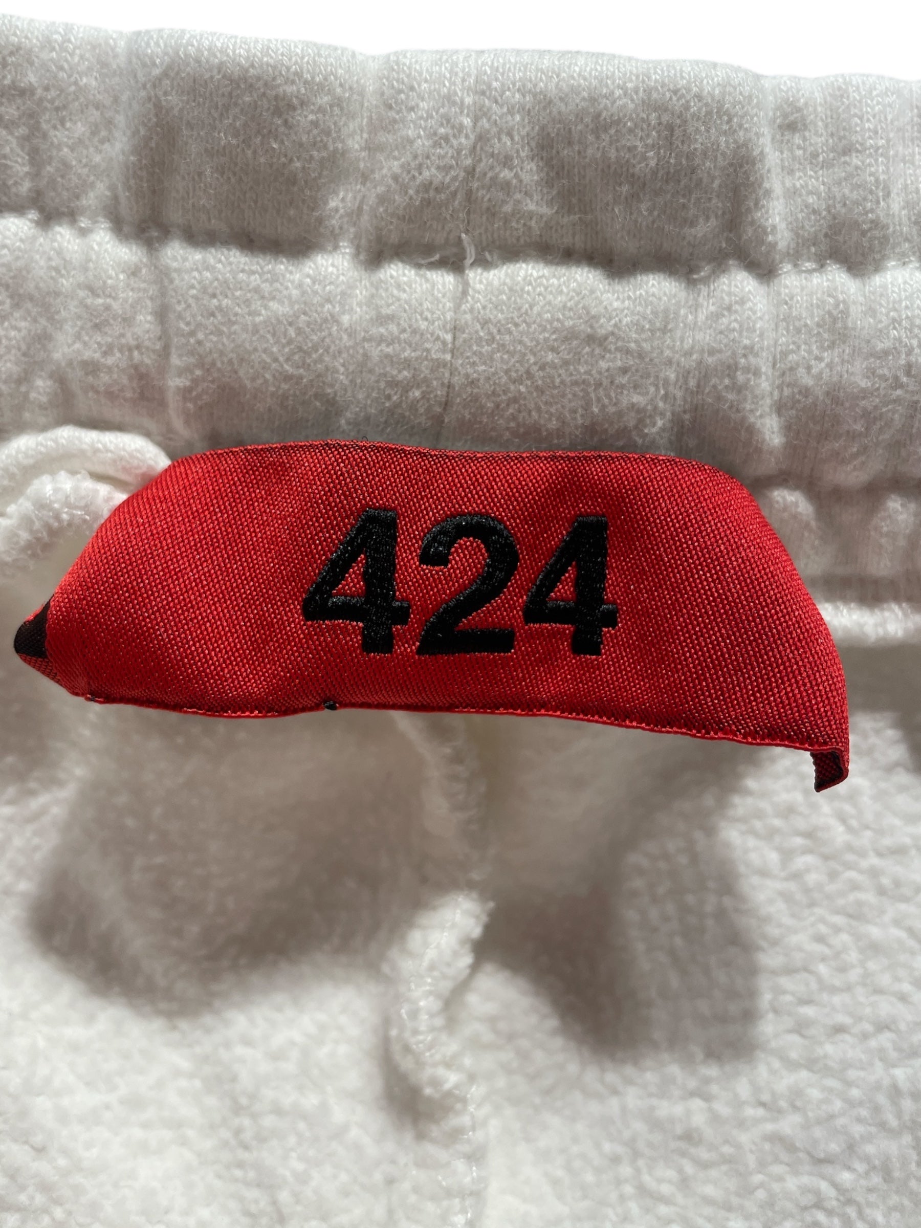 424(FourTwoFour)/Straight Pants/XL/Cotton/WHT/ view 3