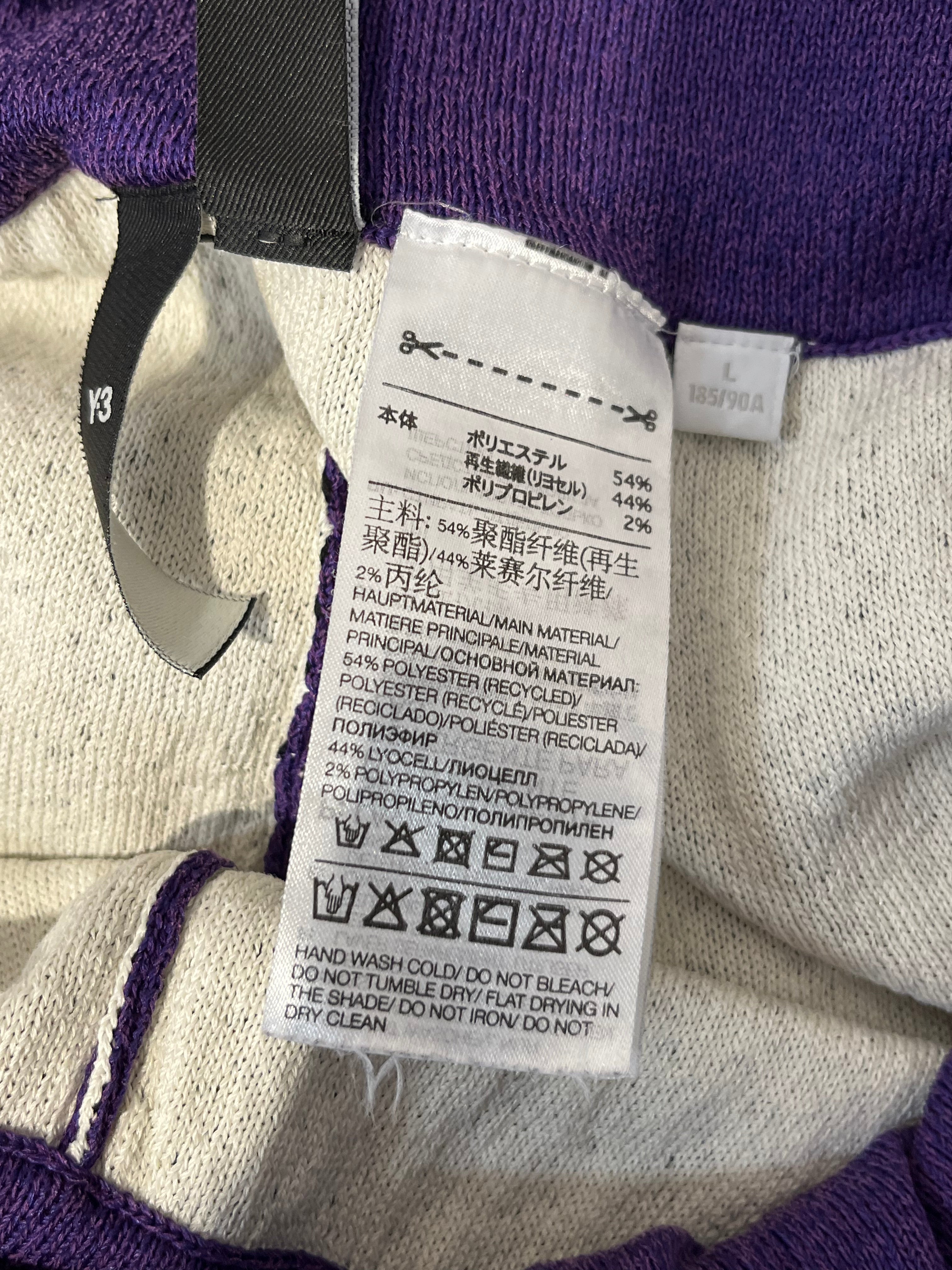 Y-3/Shorts/L/Polyester/PPL/Graphic/ view 3
