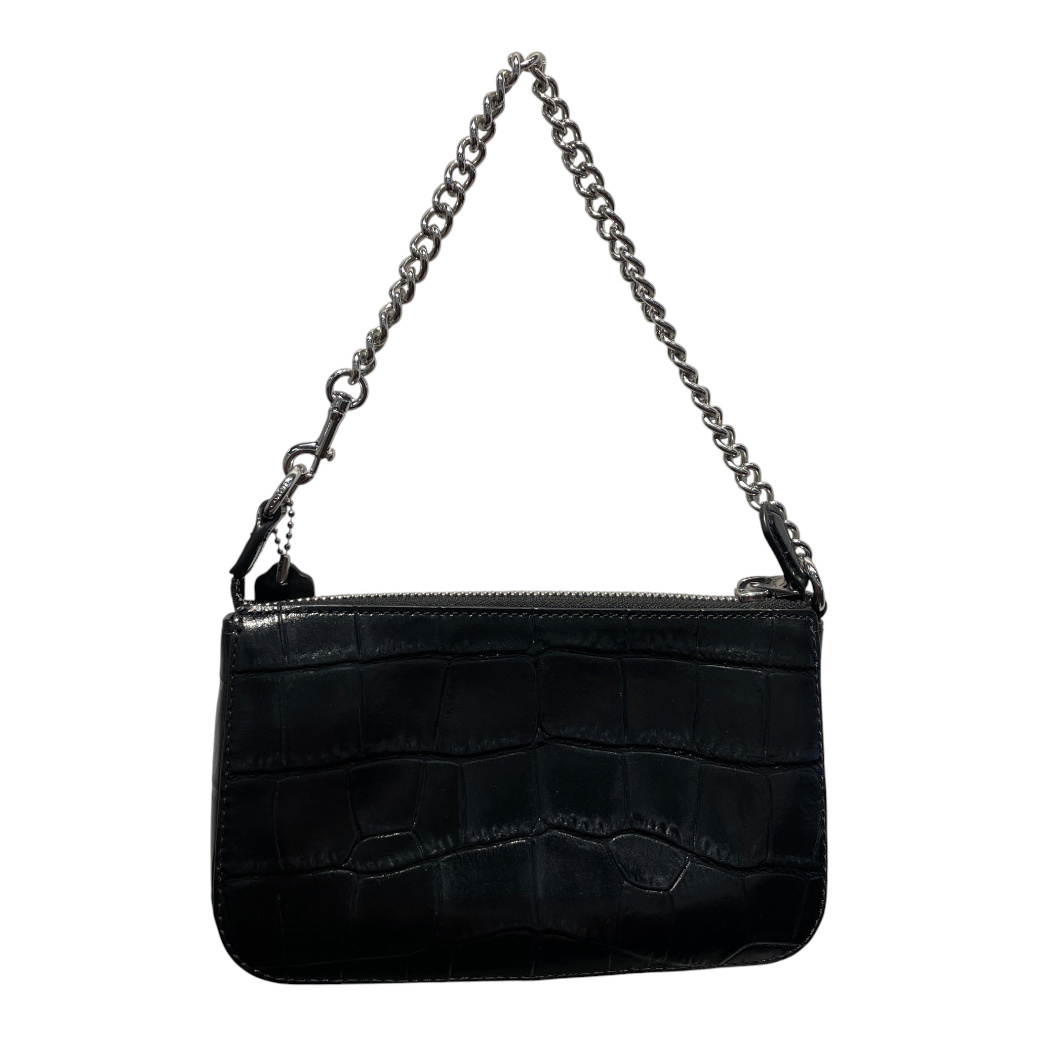 COACH/Hand Bag/Animal Pattern/Leather/BLK/NOLITA 19 view 2