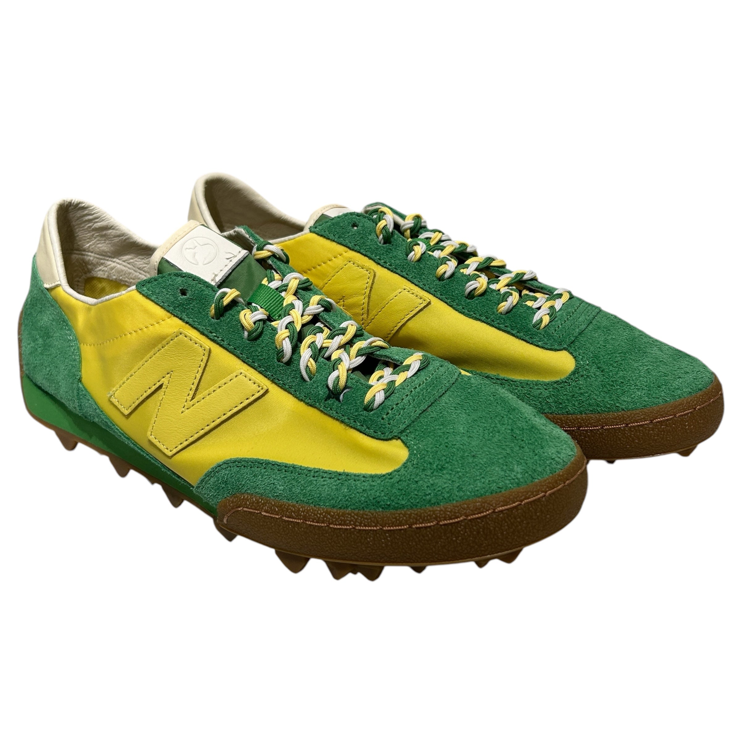 NEW BALANCE/basketcase gallery/Low-Sneakers/US 11/MLT/GATOR RUN GREEN YELLOW view 1