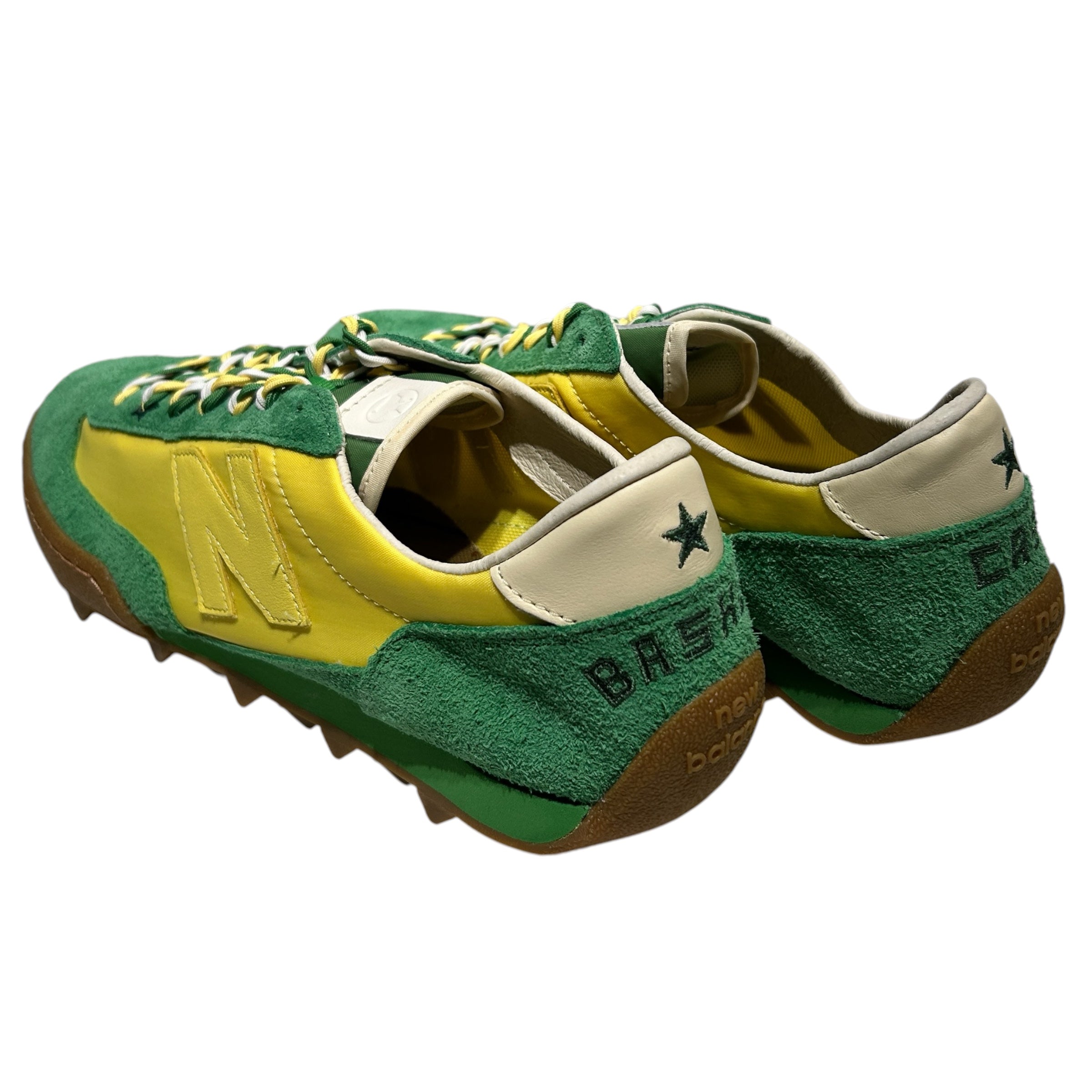 NEW BALANCE/basketcase gallery/Low-Sneakers/US 11/MLT/GATOR RUN GREEN YELLOW view 2