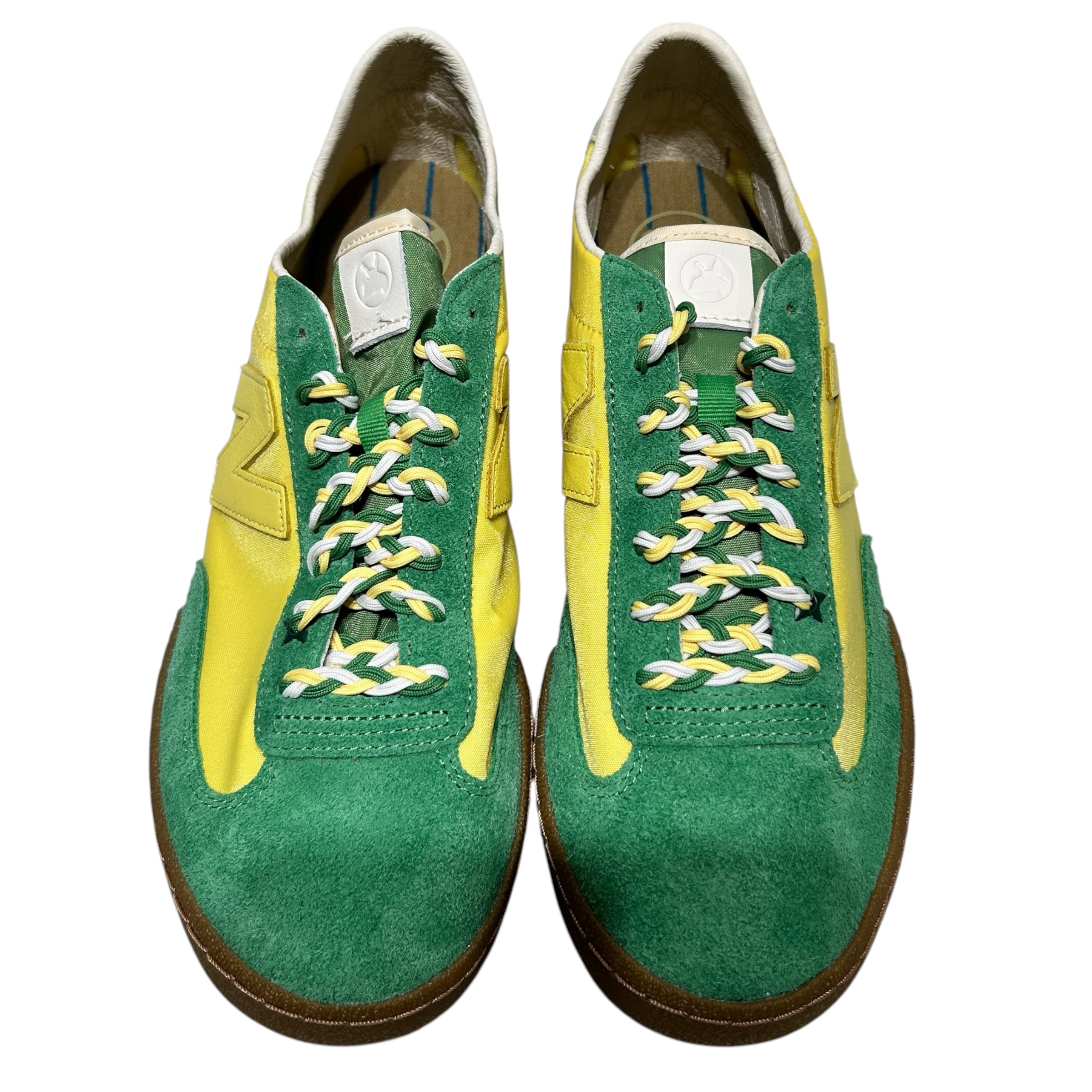 NEW BALANCE/basketcase gallery/Low-Sneakers/US 11/MLT/GATOR RUN GREEN YELLOW view 4
