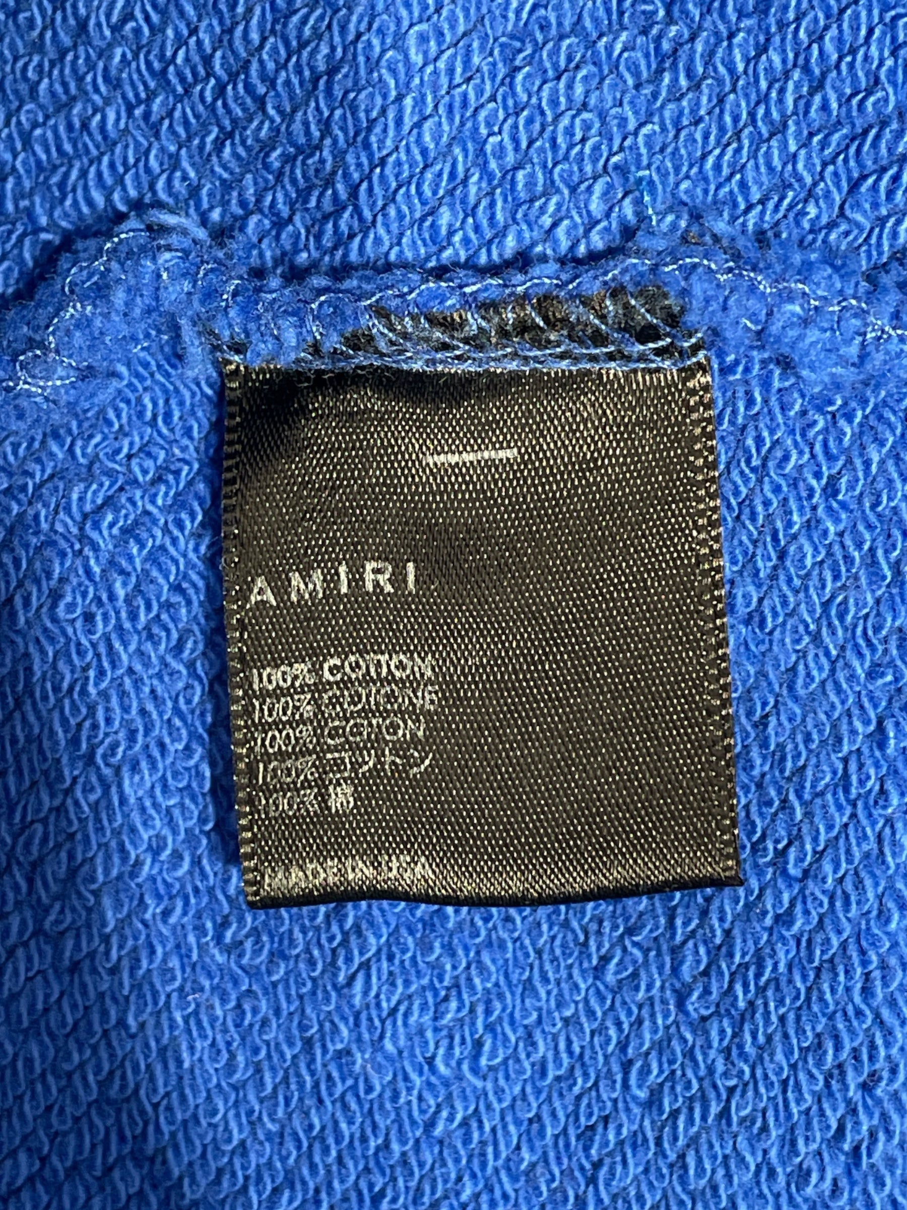 AMIRI/Hoodie/S/Cotton/BLU/Bandana Logo Hoodie view 4
