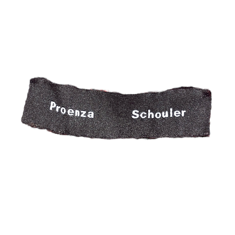 PROENZA SCHOULER/Sweater/S/Hombre Check/Cashmere/MLT/Pullover/Hombre Red/black