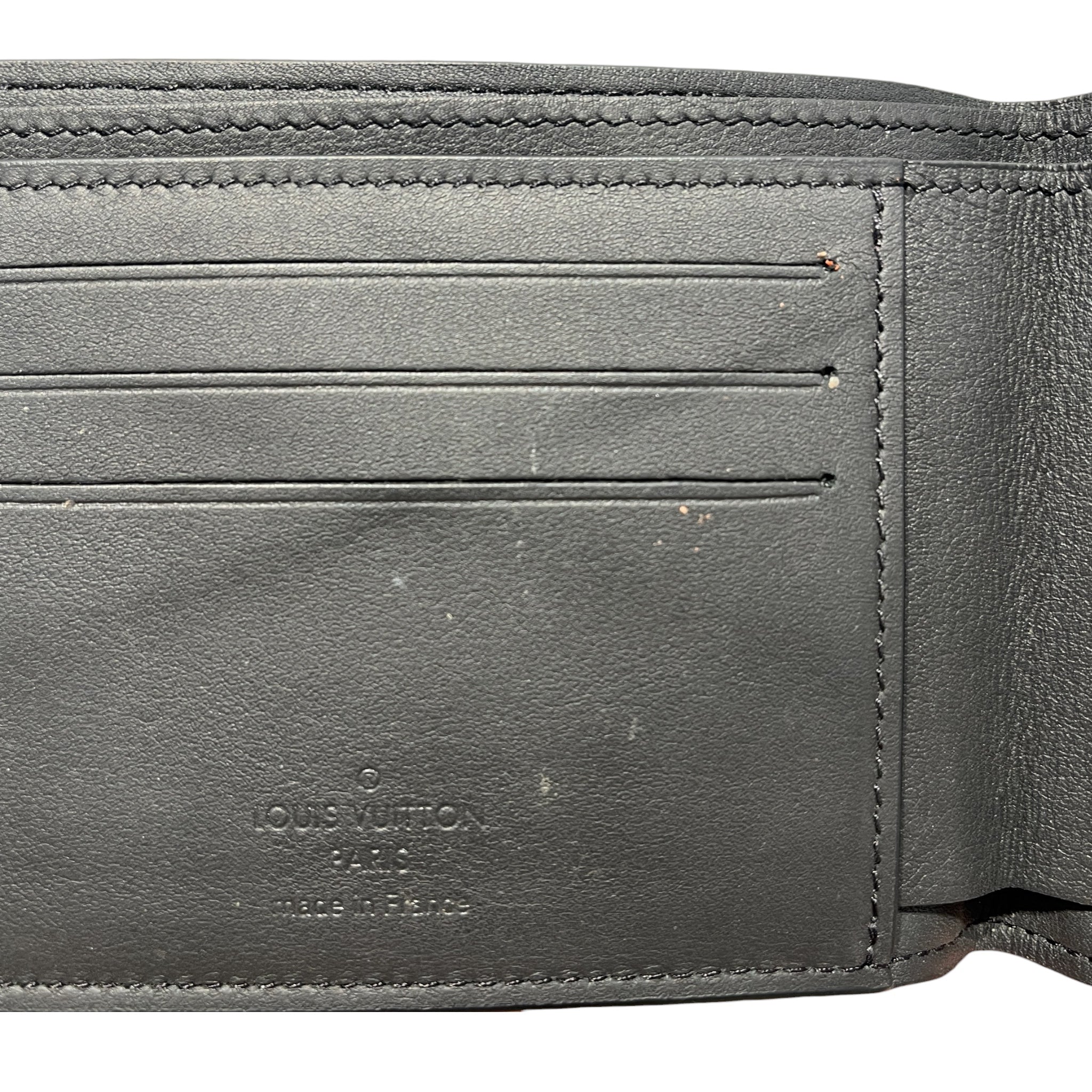 LOUIS VUITTON/Bifold Wallet/Monogram/Leather/BLK/MULTIPLE MONOGRAM SHADOW view 7
