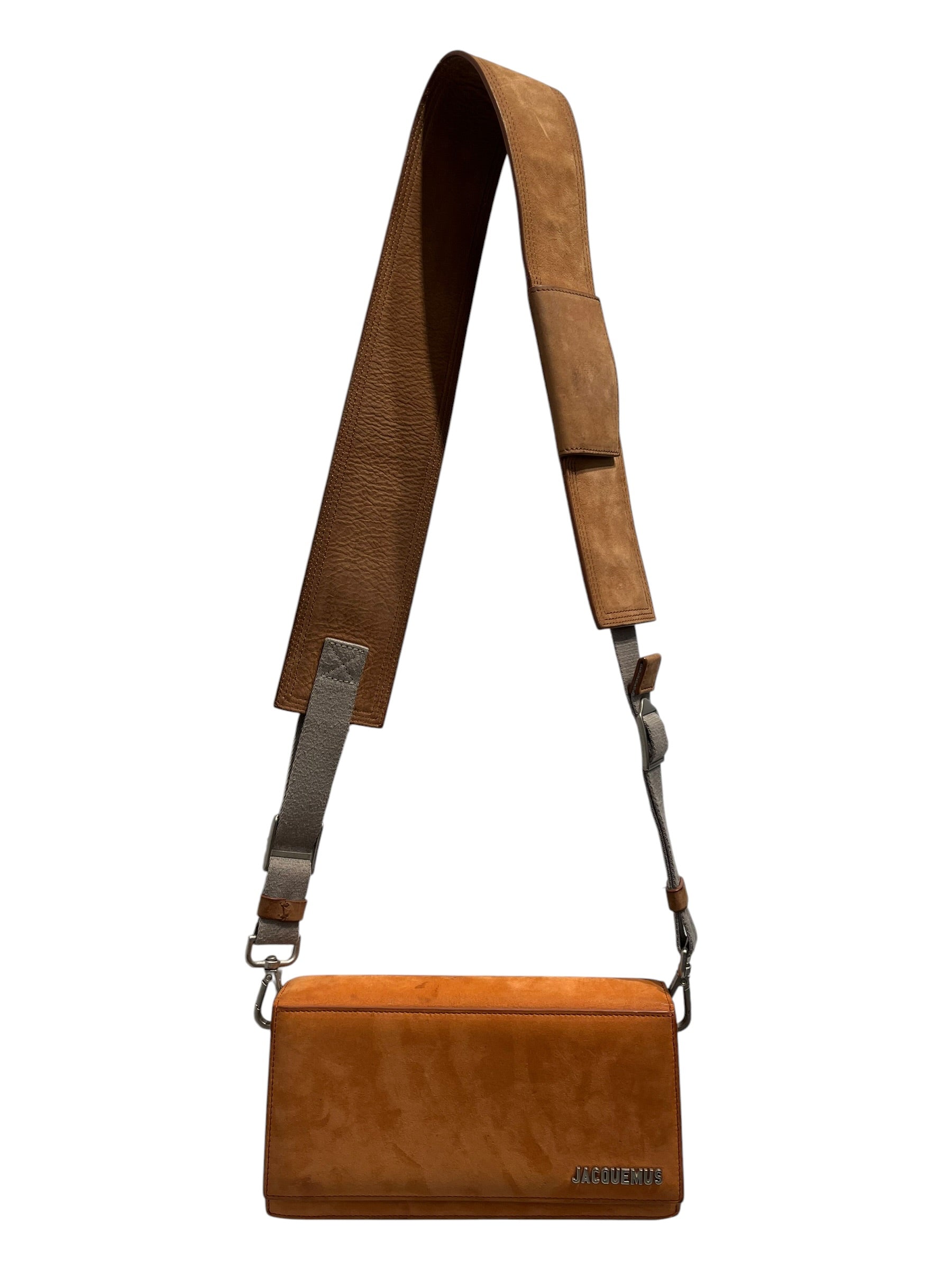 JACQUEMUS/Cross Body Bag/OS/Suede/ORN/ view 1