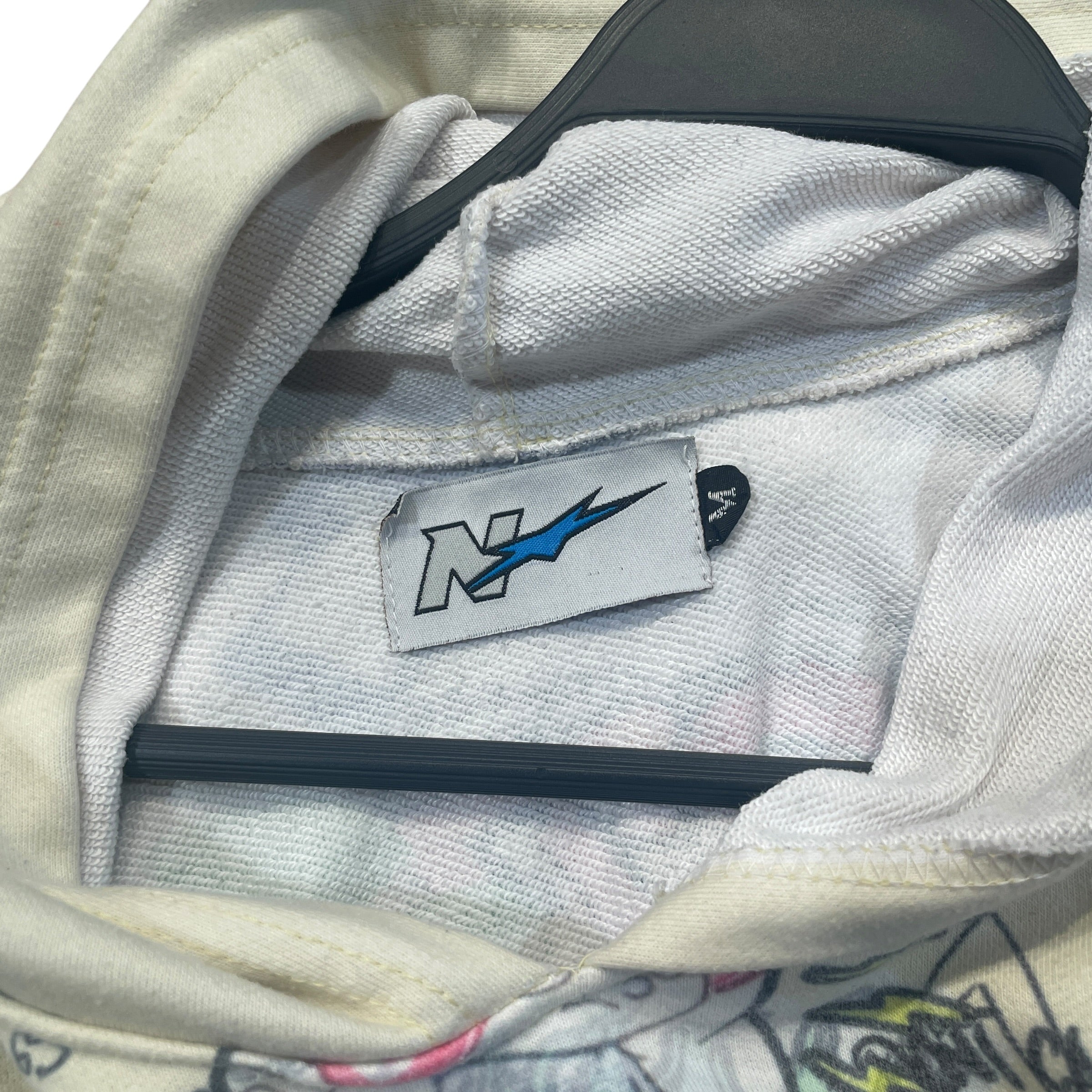 Streetwear Nightclub/Hoodie/M/All Over Print/Cotton/CRM/Boneonedesigns War Hoodie view 3