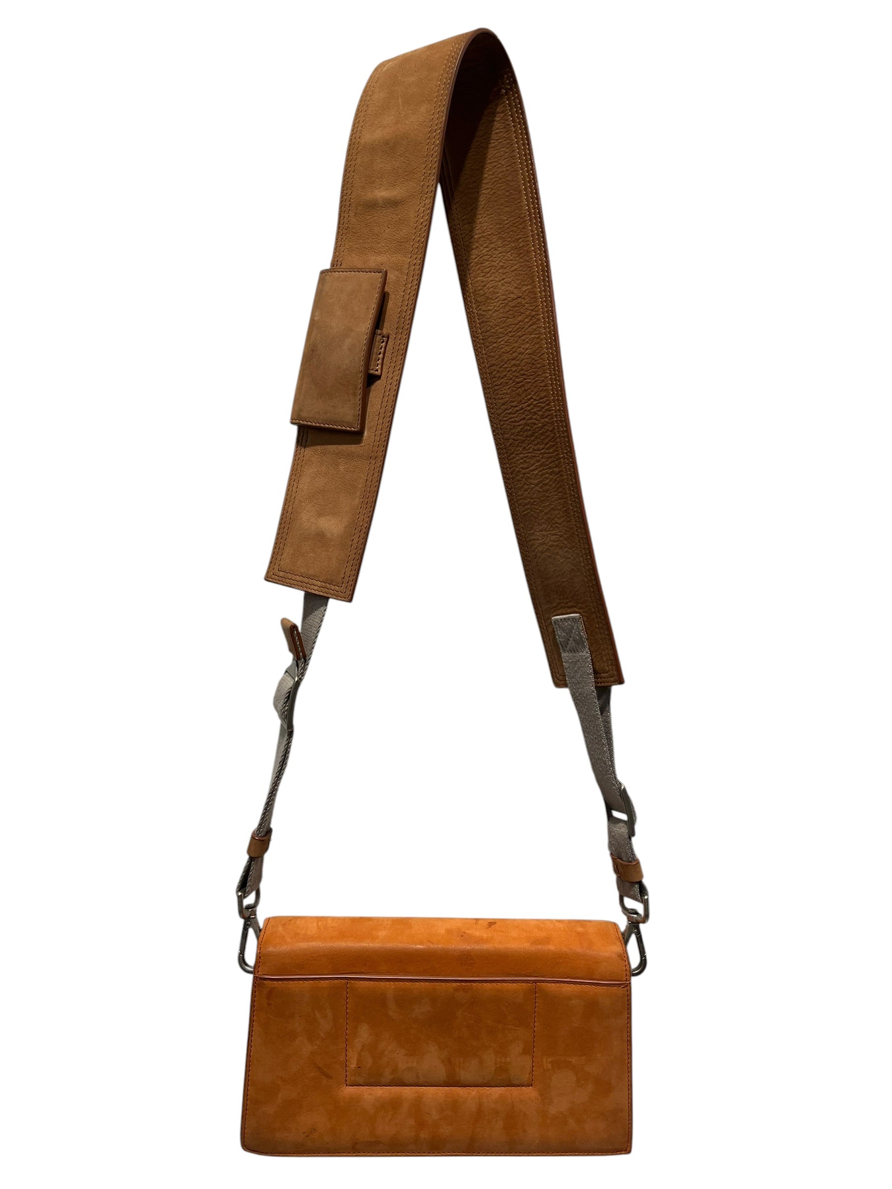 JACQUEMUS/Cross Body Bag/OS/Suede/ORN/ view 2