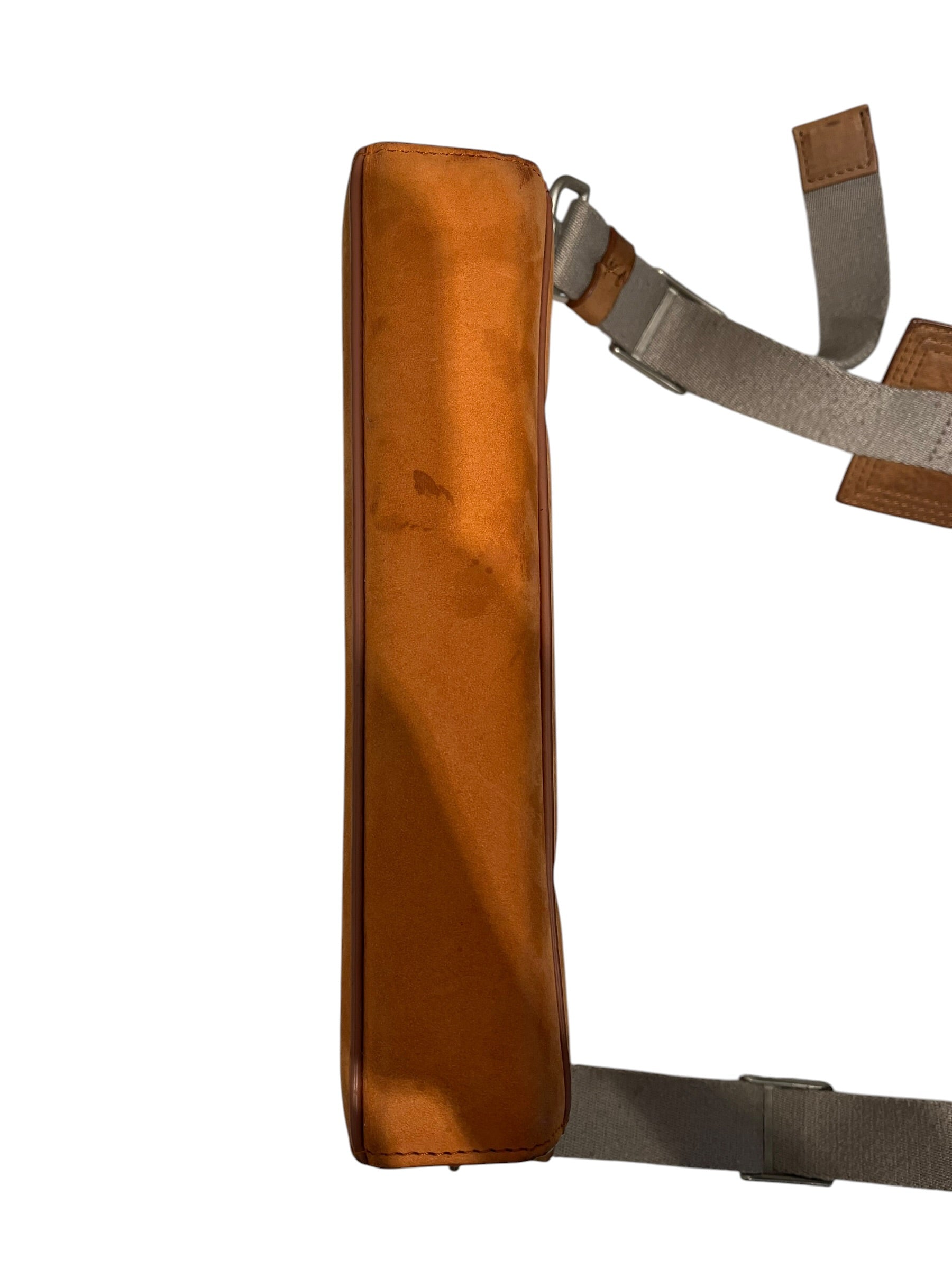 JACQUEMUS/Cross Body Bag/OS/Suede/ORN/ view 3