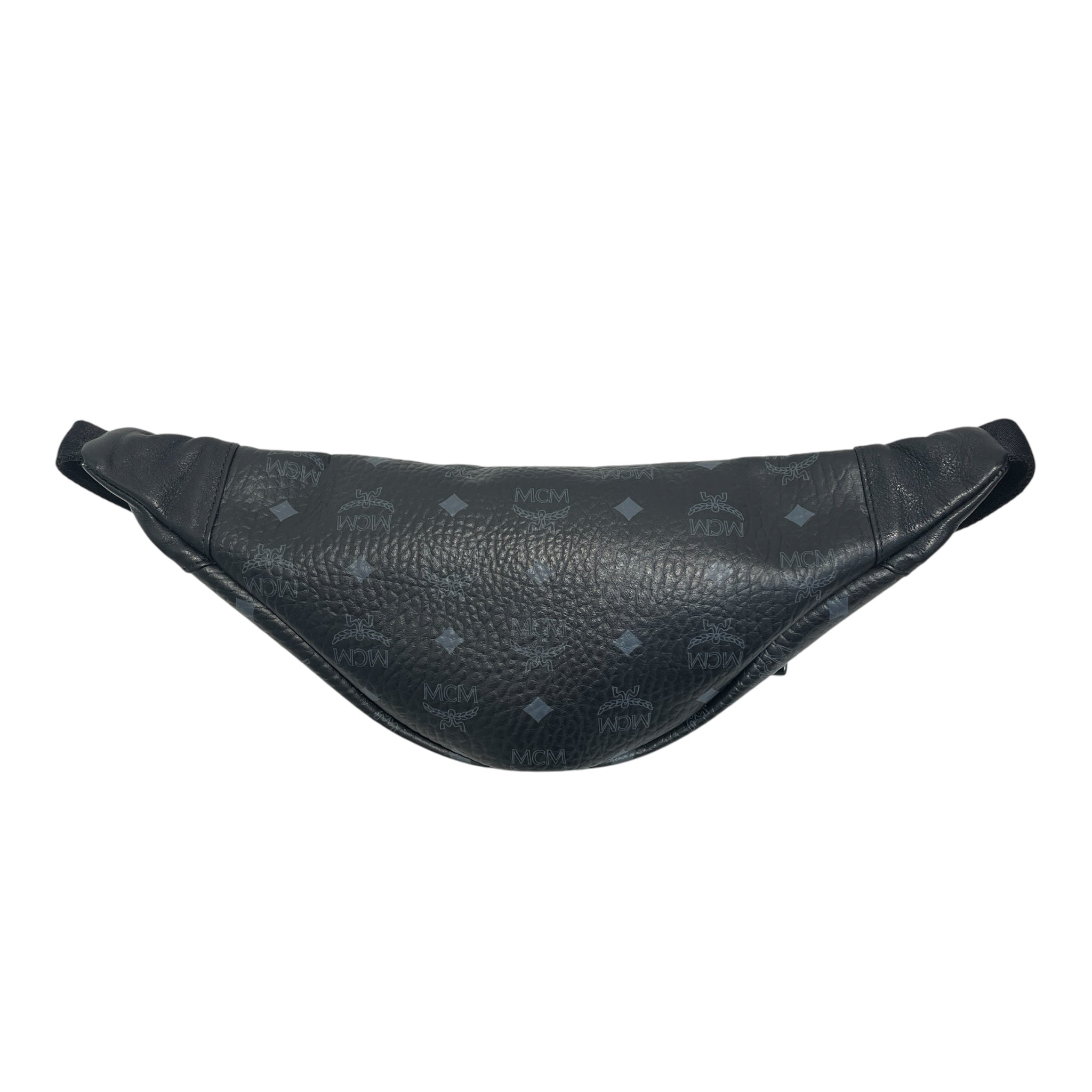 MCM/Fanny Pack/Leather/BLK/MONOGRAM FANY PACK view 2