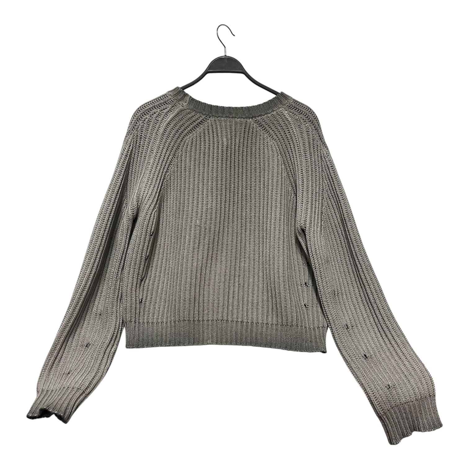 K2/Sweater/S/Cotton/GRY/distressed view 2
