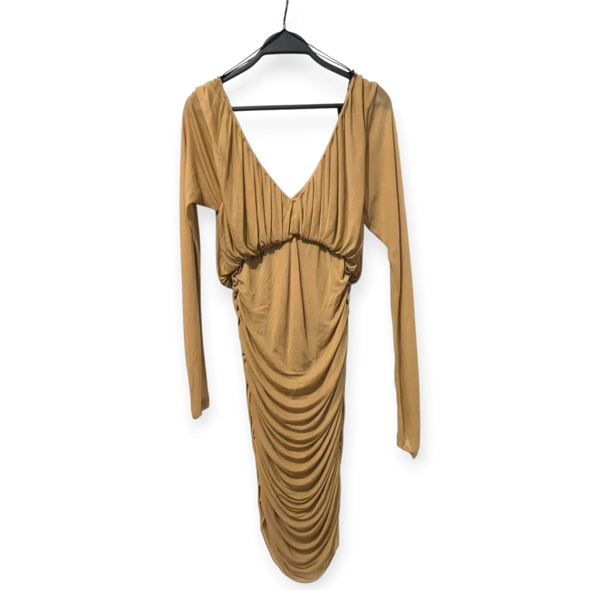SAINT LAURENT/Dress/40/BEG/BNWT JERSEY DOUX LS DRESS view 1