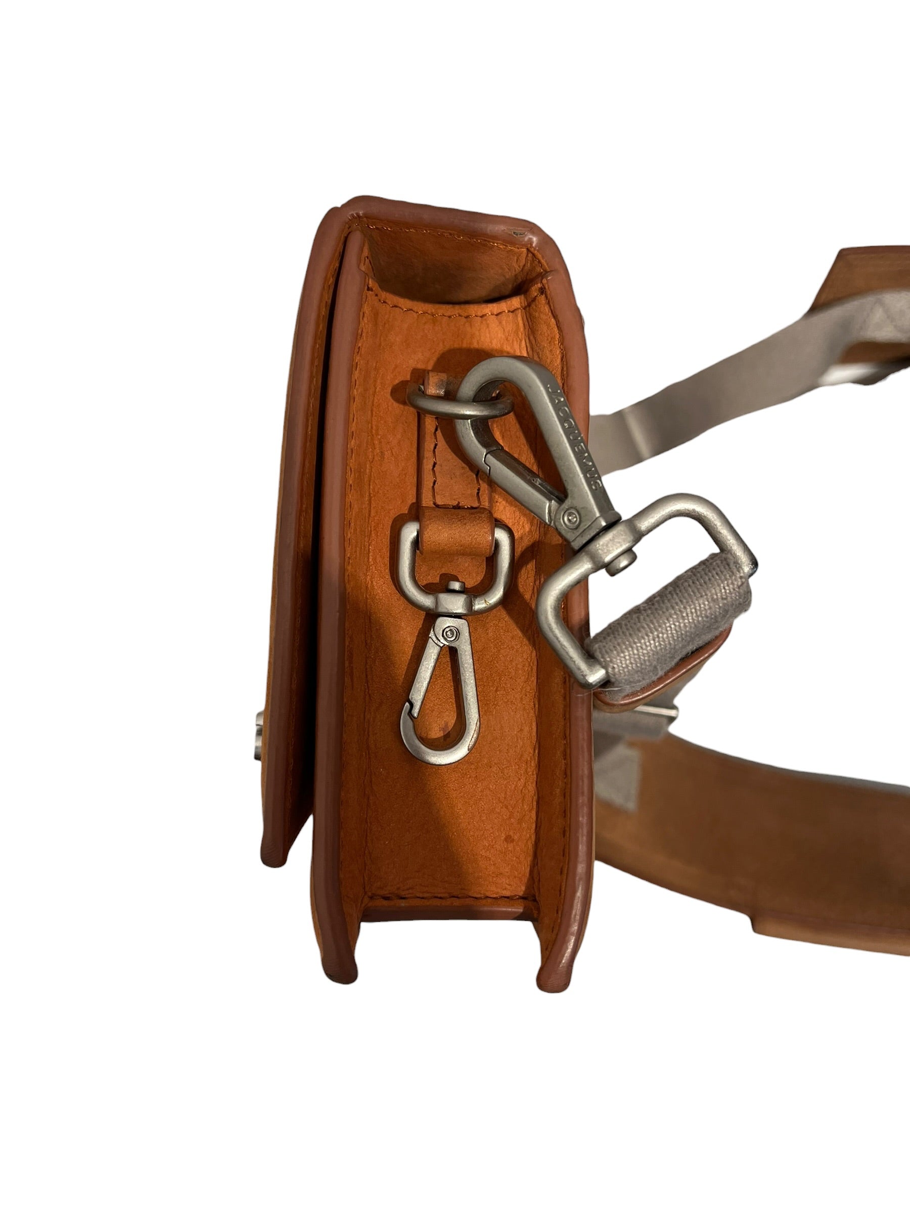 JACQUEMUS/Cross Body Bag/OS/Suede/ORN/ view 4