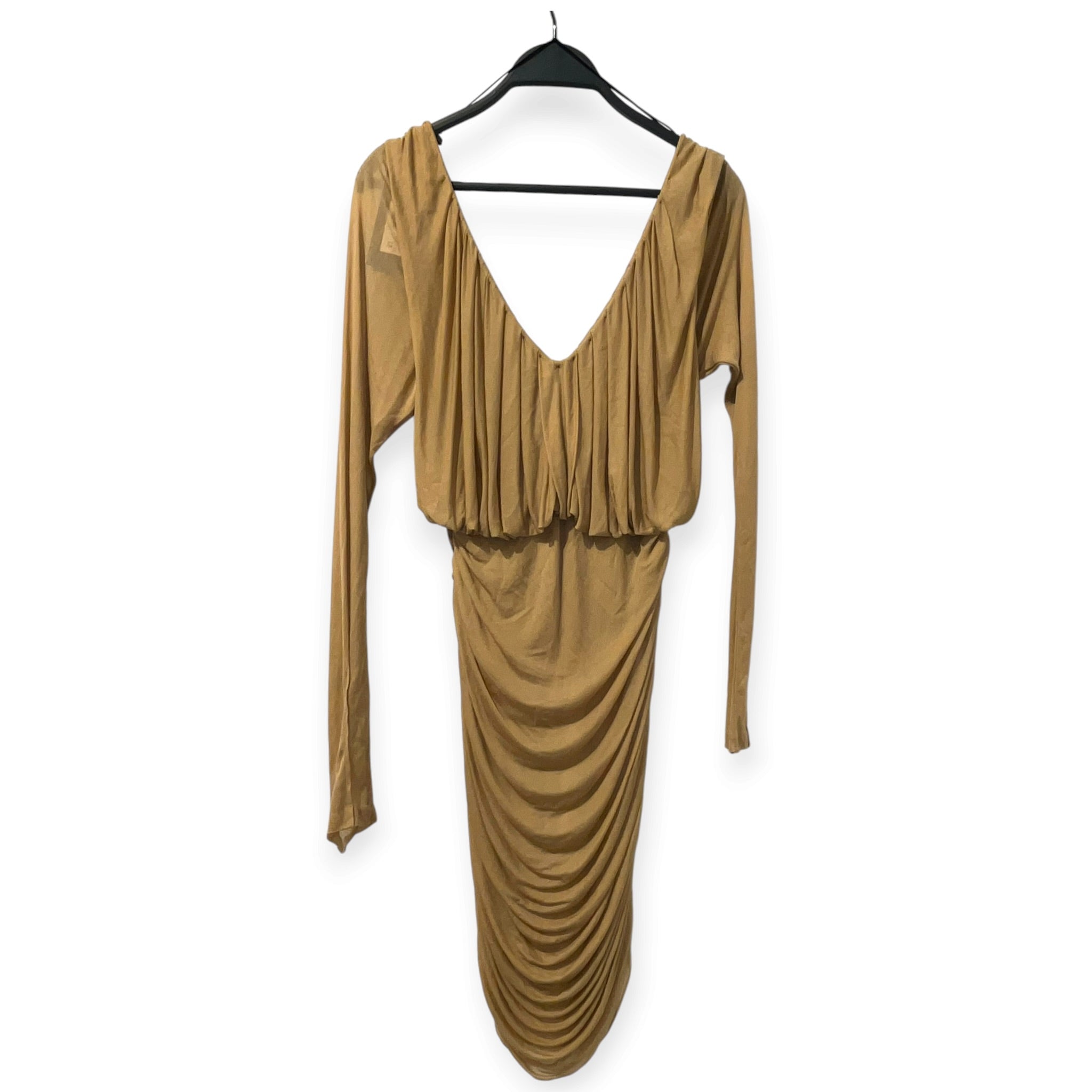SAINT LAURENT/Dress/40/BEG/BNWT JERSEY DOUX LS DRESS view 2