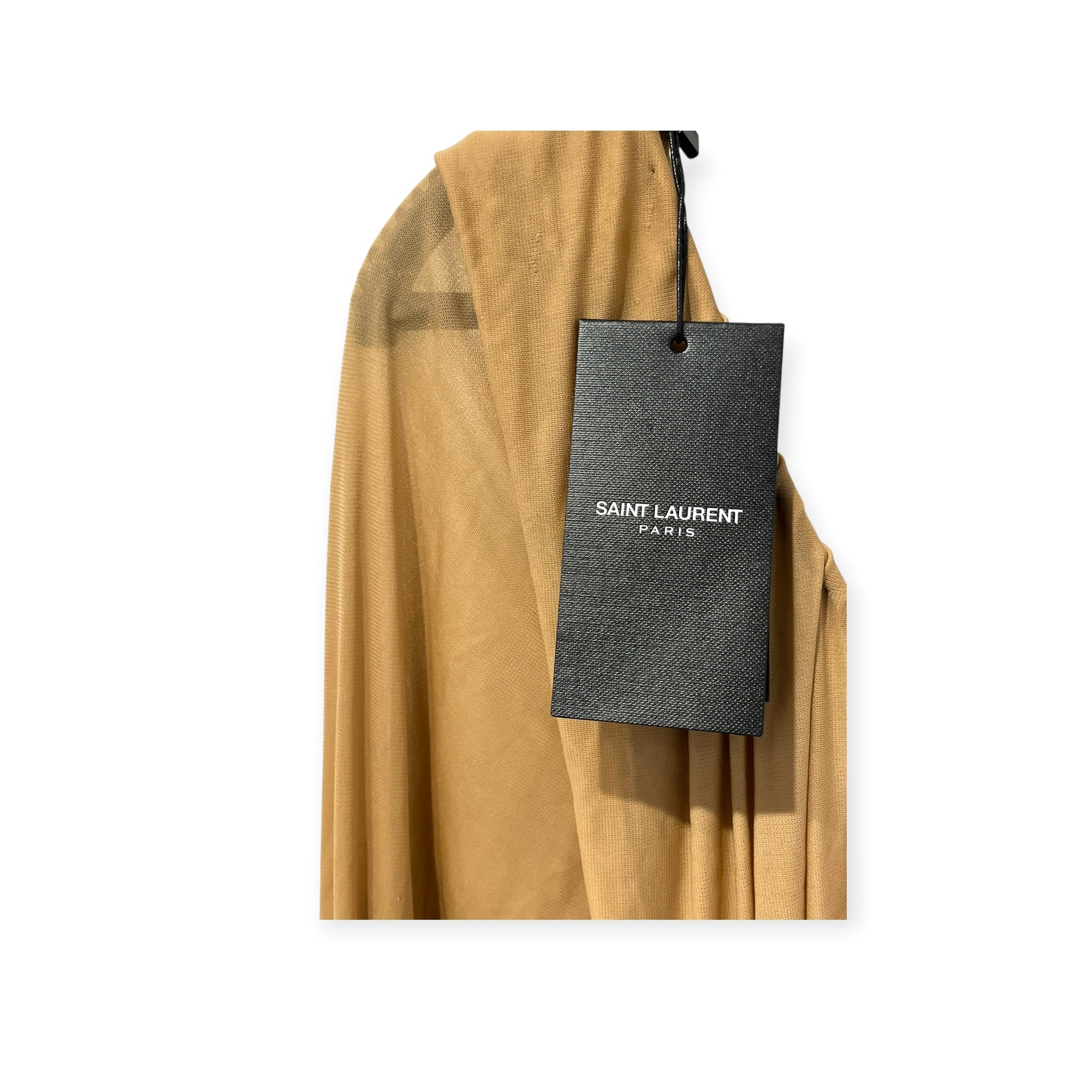 SAINT LAURENT/Dress/40/BEG/BNWT JERSEY DOUX LS DRESS view 5