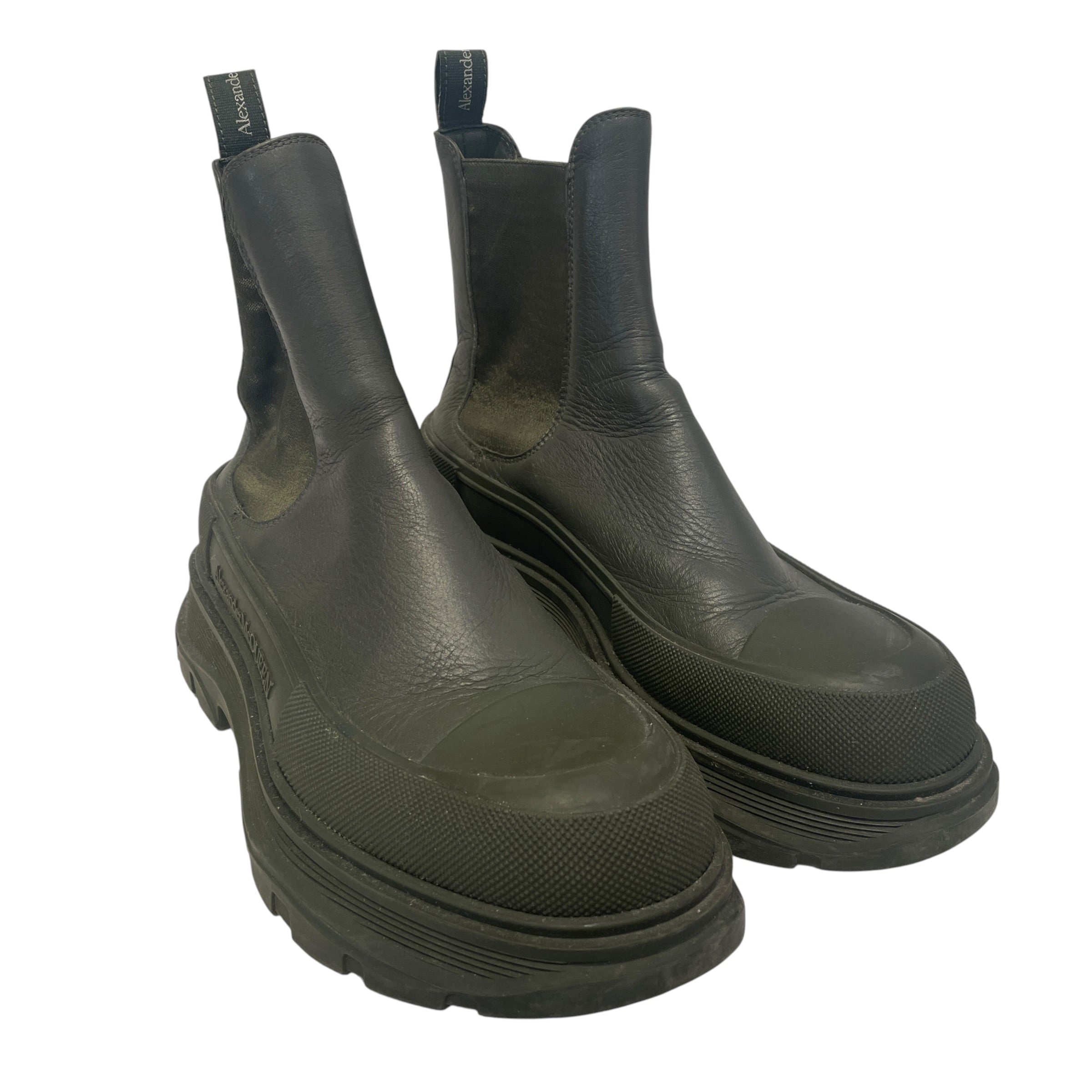 Alexander McQueen/Chelsea Boots/EU 42/GRN/634617 view 1