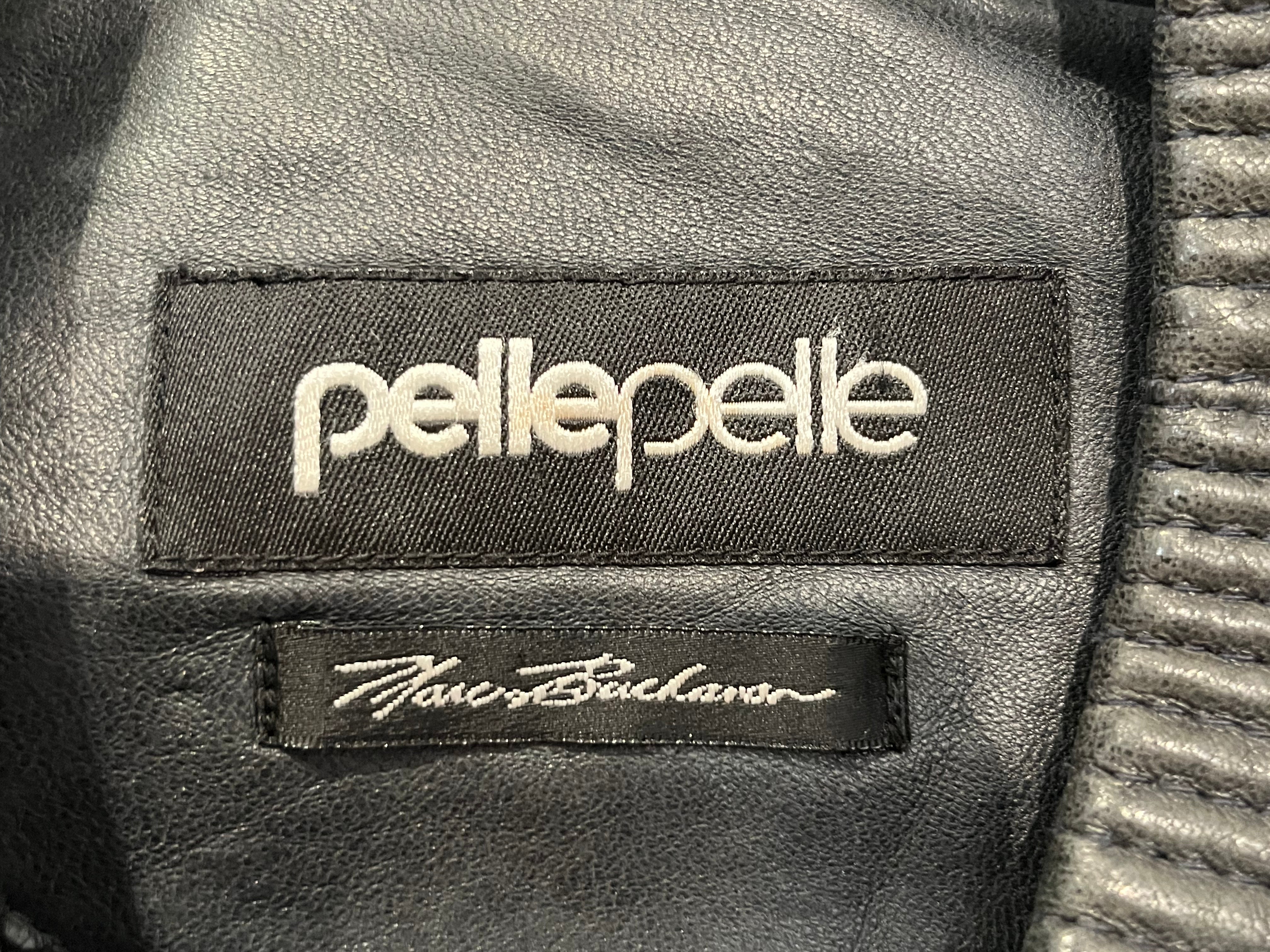 Pelle Pelle/Leather Jkt/52/Leather/GRY/PLAIN GREY view 3