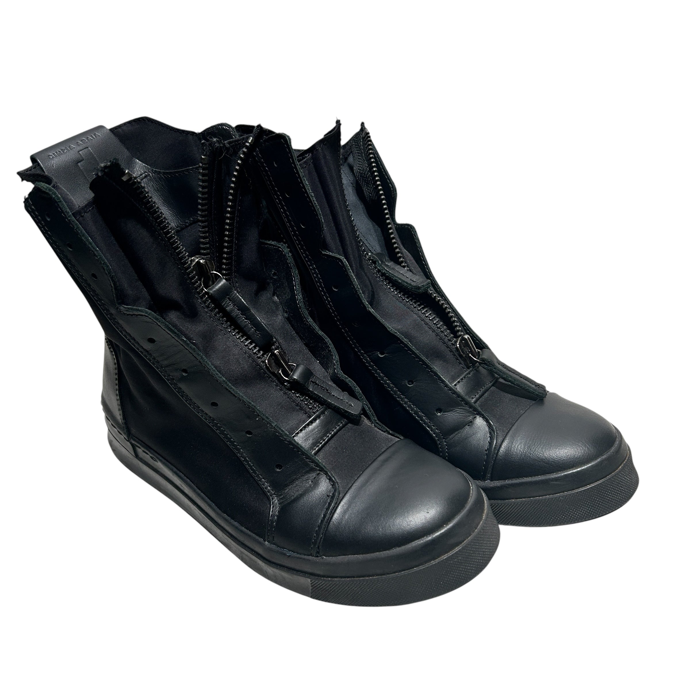 CINZIA ARAIA/Hi-Sneakers/EU 41/BLK/DOUBLE LAYER ZIP view 1